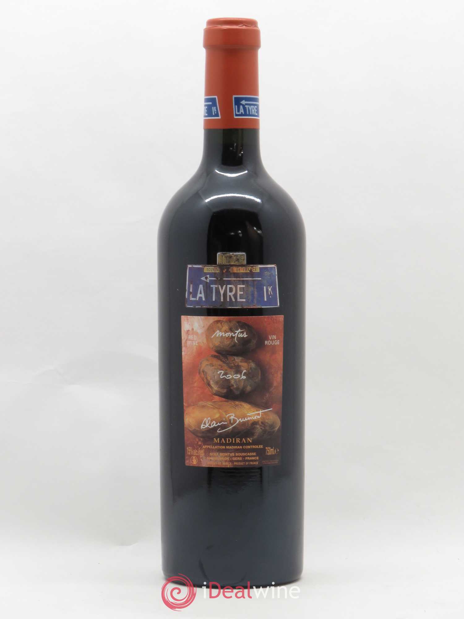 Madiran Château Montus-La Tyre Alain Brumont 2006 - Lot de 1 bouteille - 0