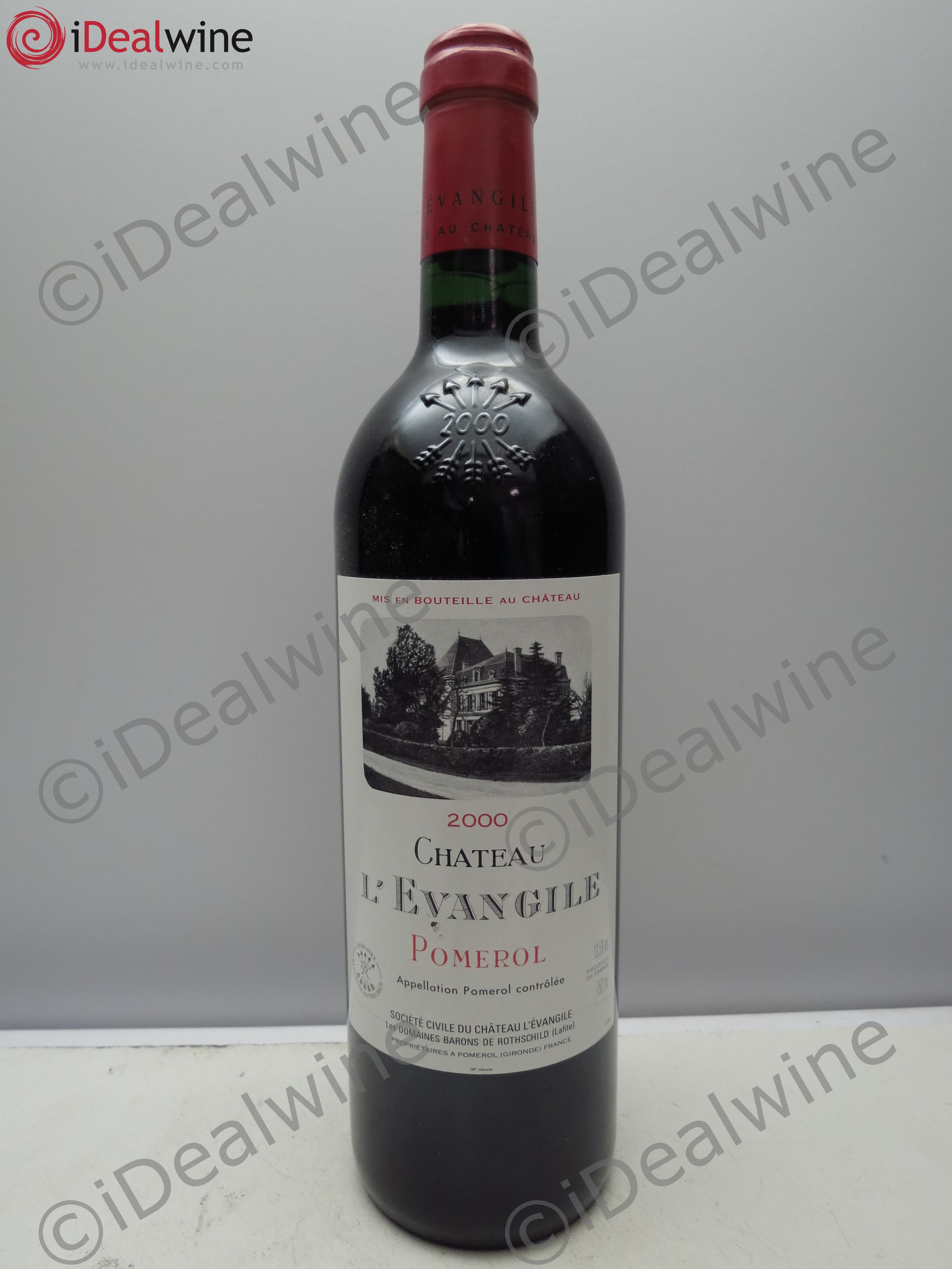 Château l' Évangile 2000 - Lot de 1 bouteille - 0
