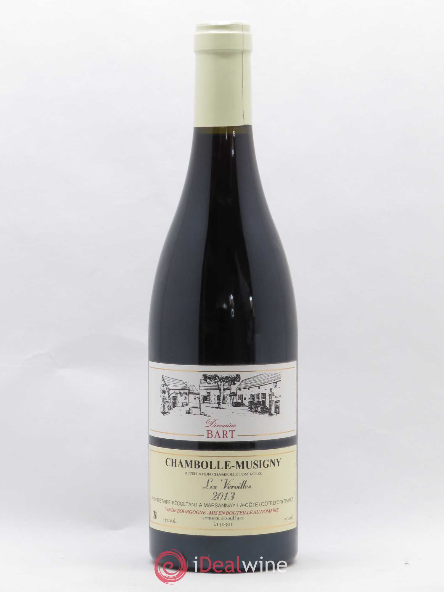 Chambolle-Musigny Les Véroilles Bart (Domaine) 2013 - Lot de 1 bouteille - 0
