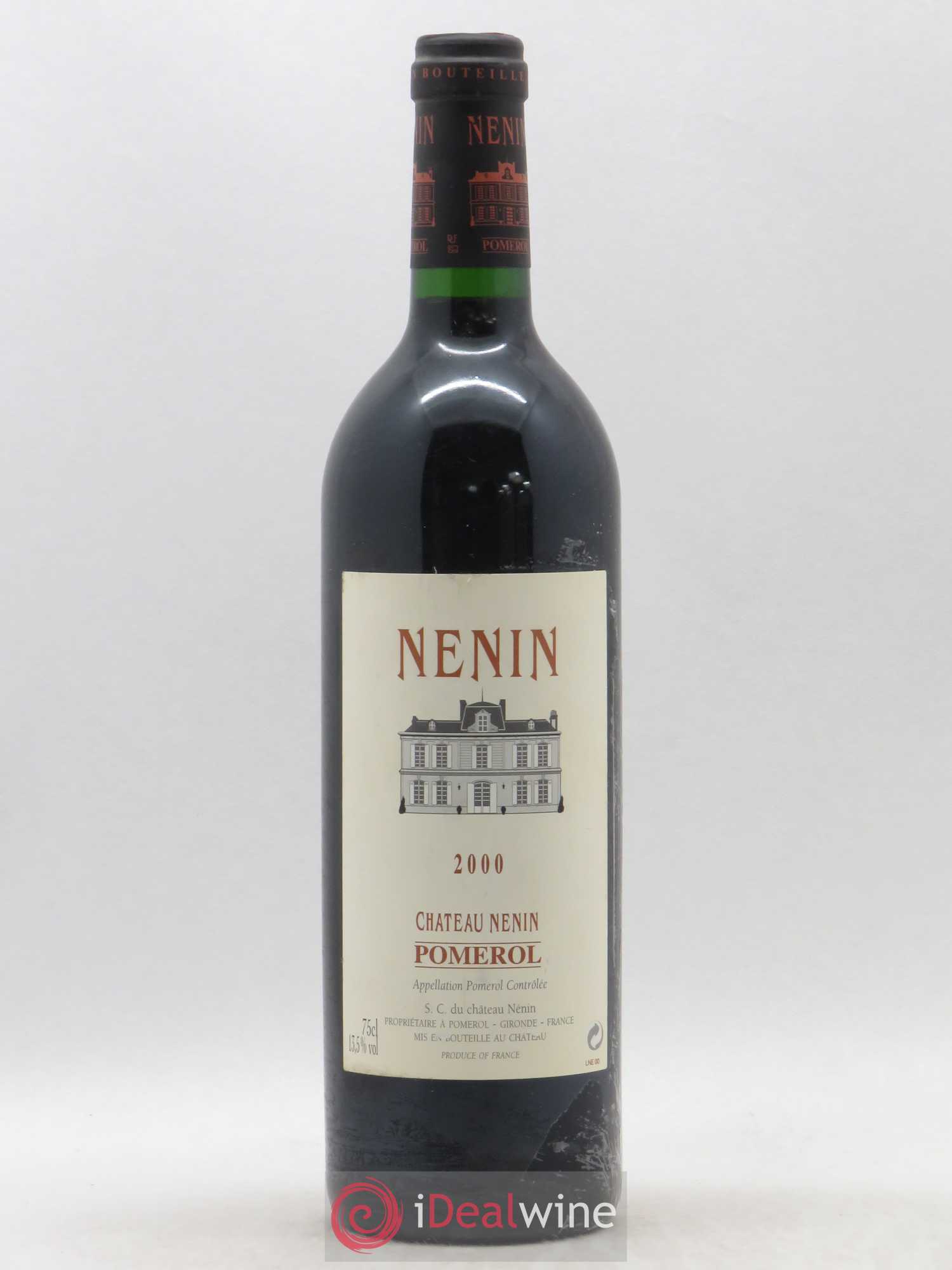 Château Nenin 2000 - Lot de 1 bouteille - 0