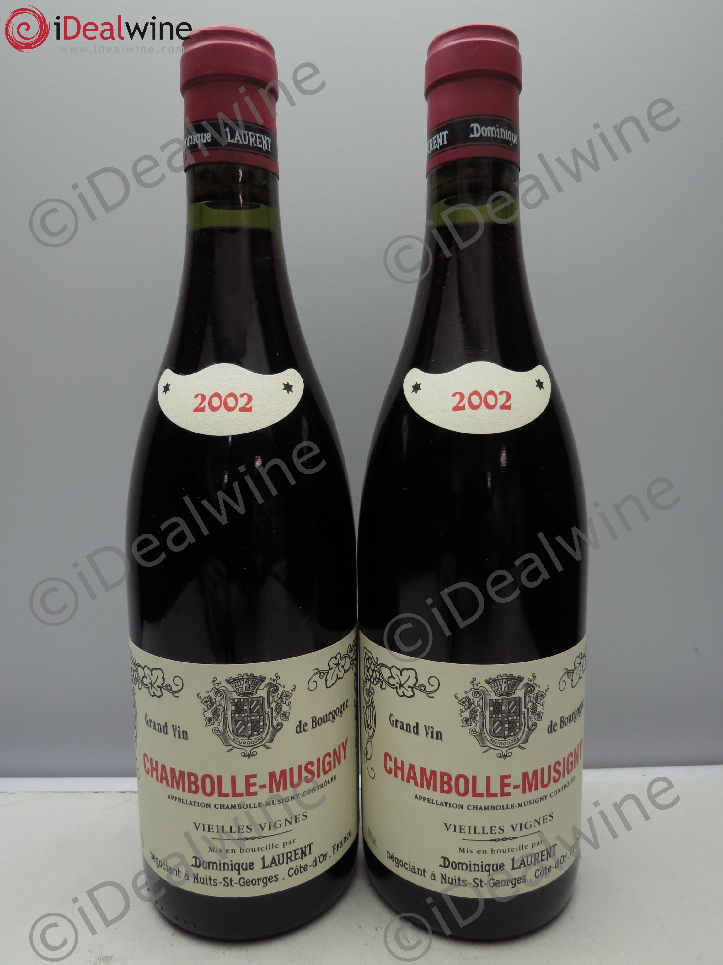 Chambolle-Musigny Dominique Laurent 2002 - Posten von 2 Flaschen - 0
