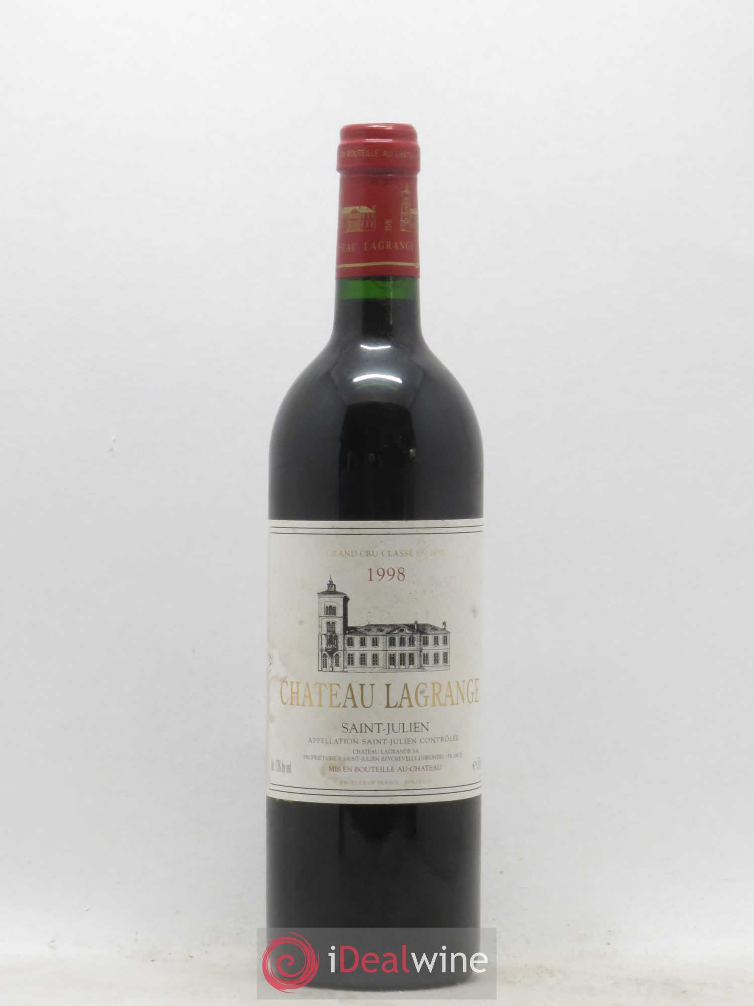 Château Lagrange 3ème Grand Cru Classé 1998 - Lot de 1 bouteille - 0