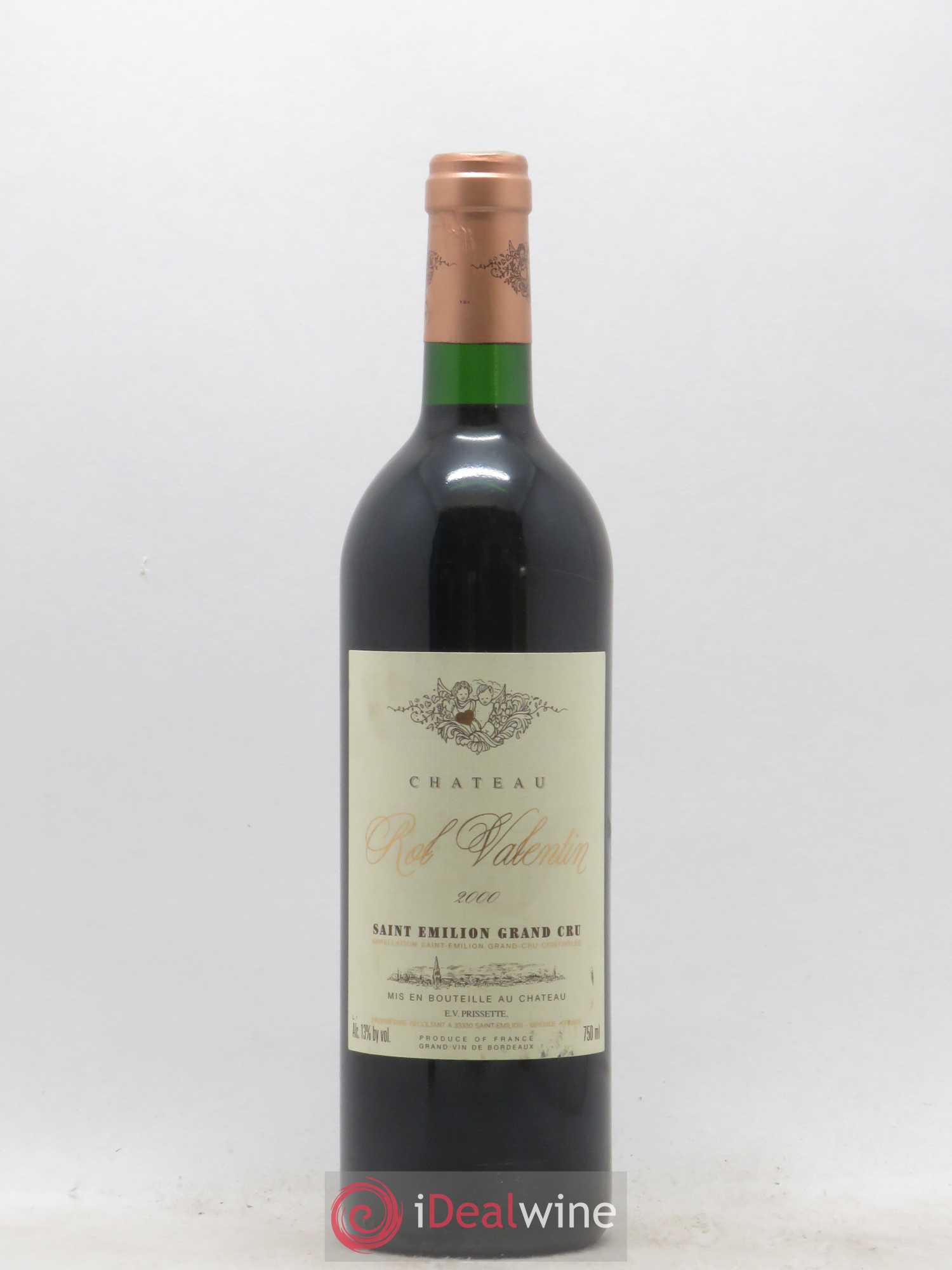 Château Rol Valentin Grand Cru Classé 2000 - Lot de 1 bouteille - 0
