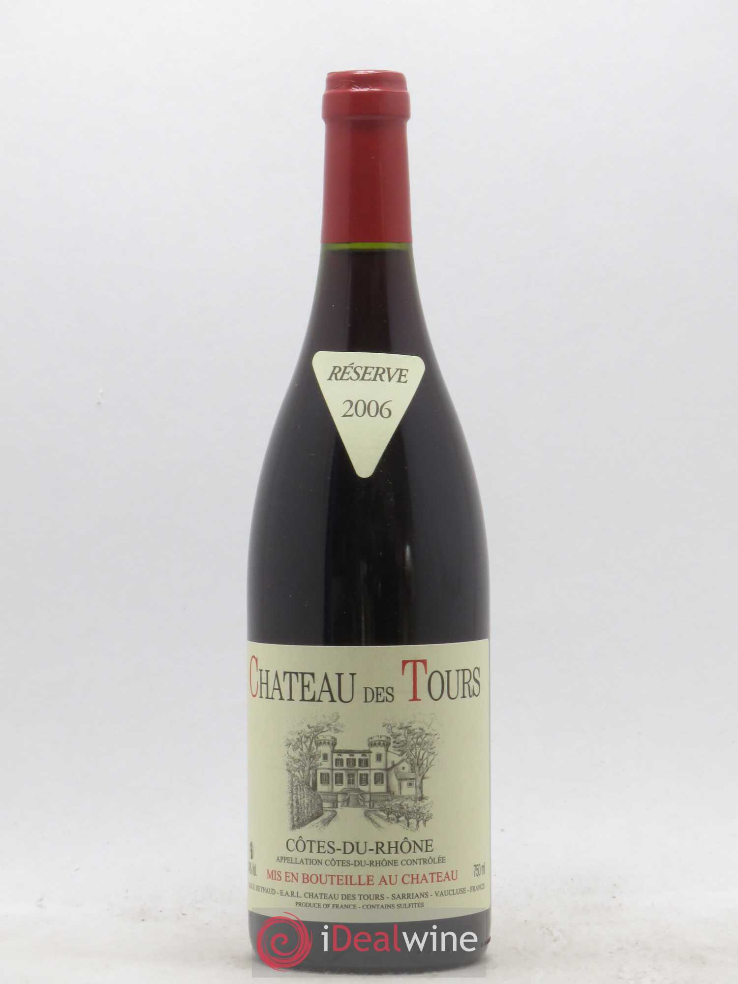 Côtes-du-Rhône Château des Tours Emmanuel Reynaud 2006 - Lot de 1 bouteille - 0