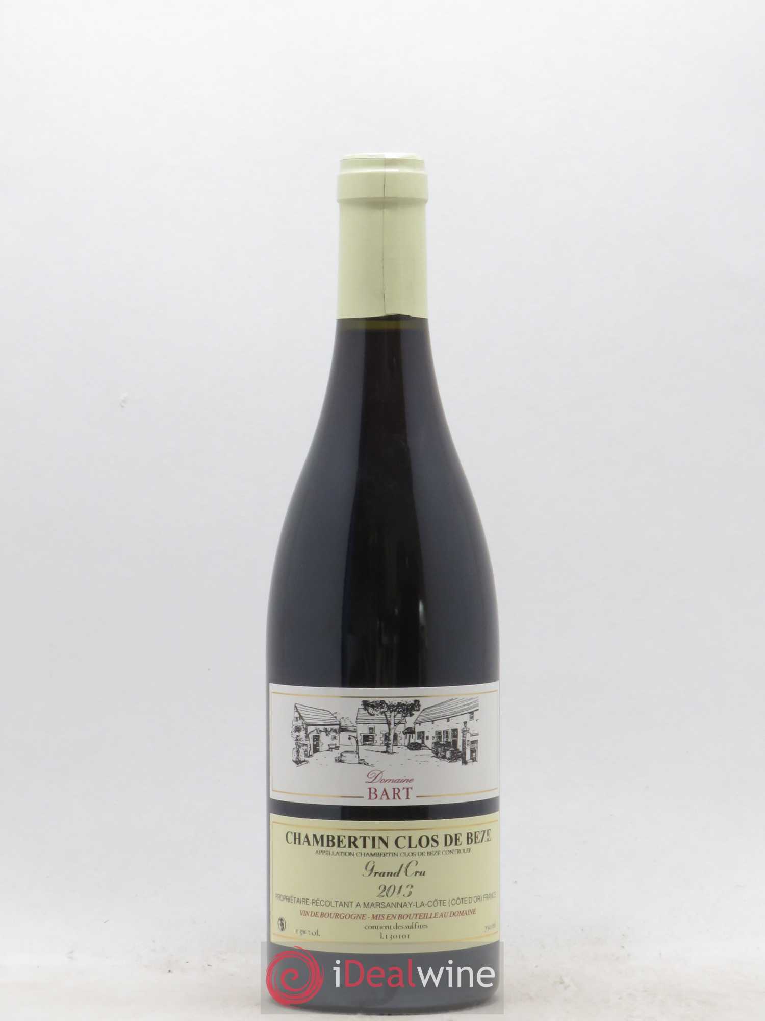 Chambertin Clos de Bèze Grand Cru Bart (Domaine) 2013 - Lot de 1 bouteille - 0