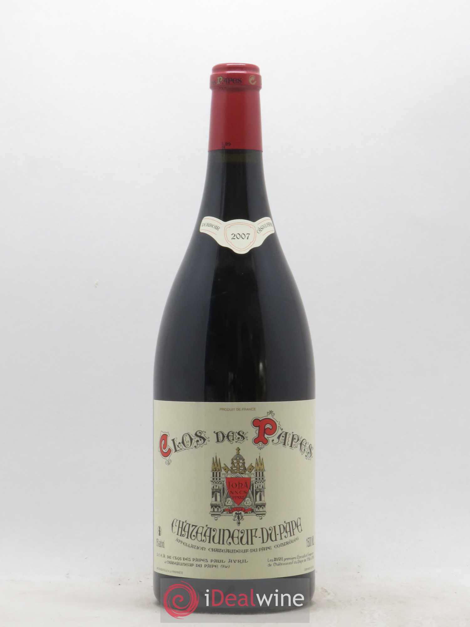 Châteauneuf-du-Pape Clos des Papes - Paul Avril 2007 - Lot de 1 magnum - 0