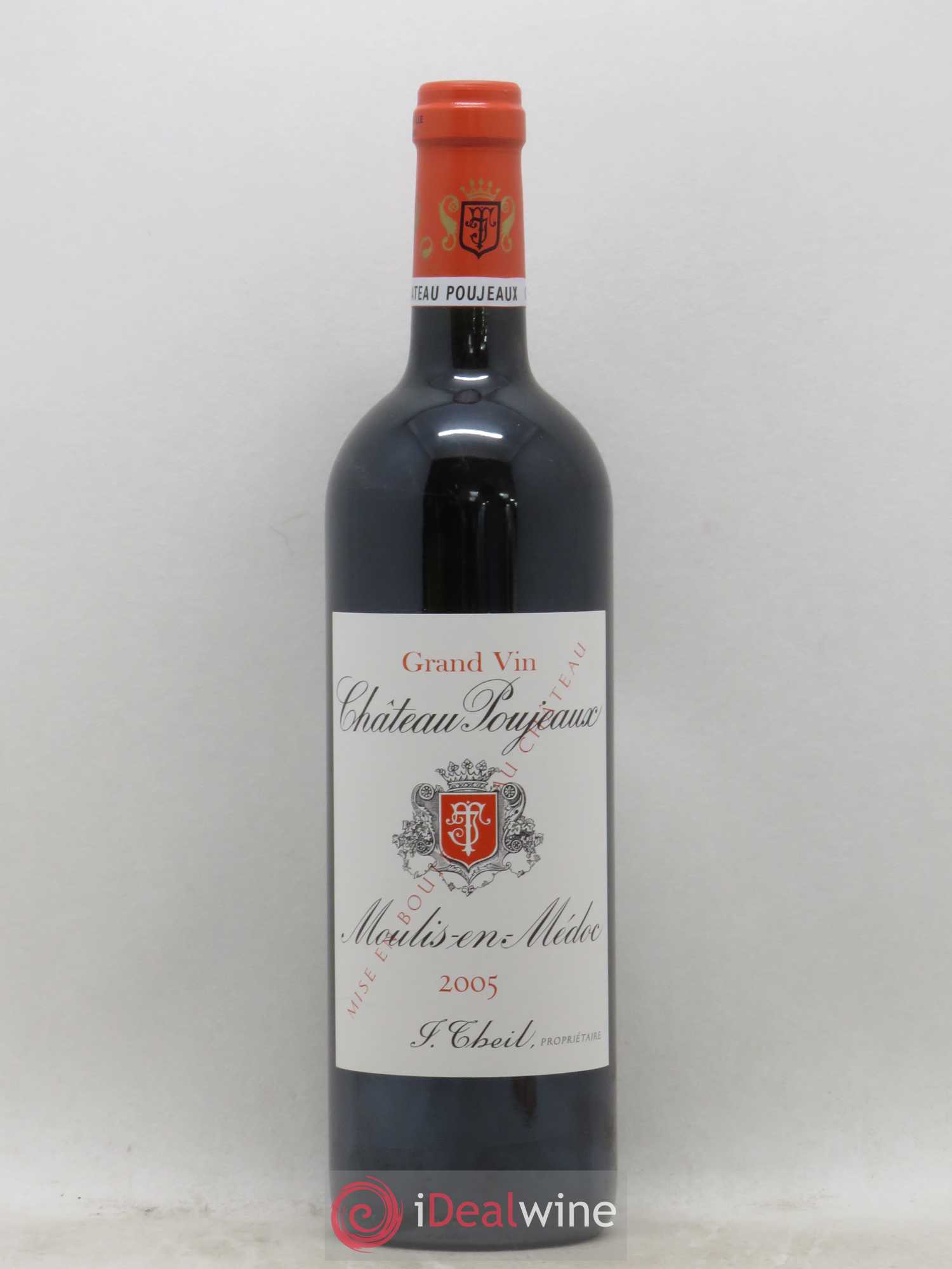 Château Poujeaux 2005 - Lot de 1 bouteille - 0