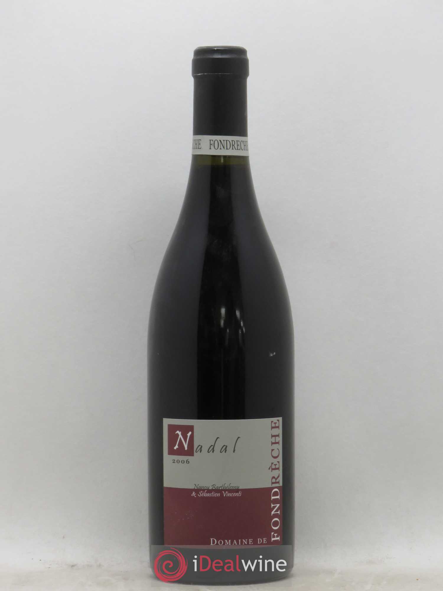 Ventoux Nadal Domaine de Fondrèche 2006 - Posten von 1 Flasche - 0