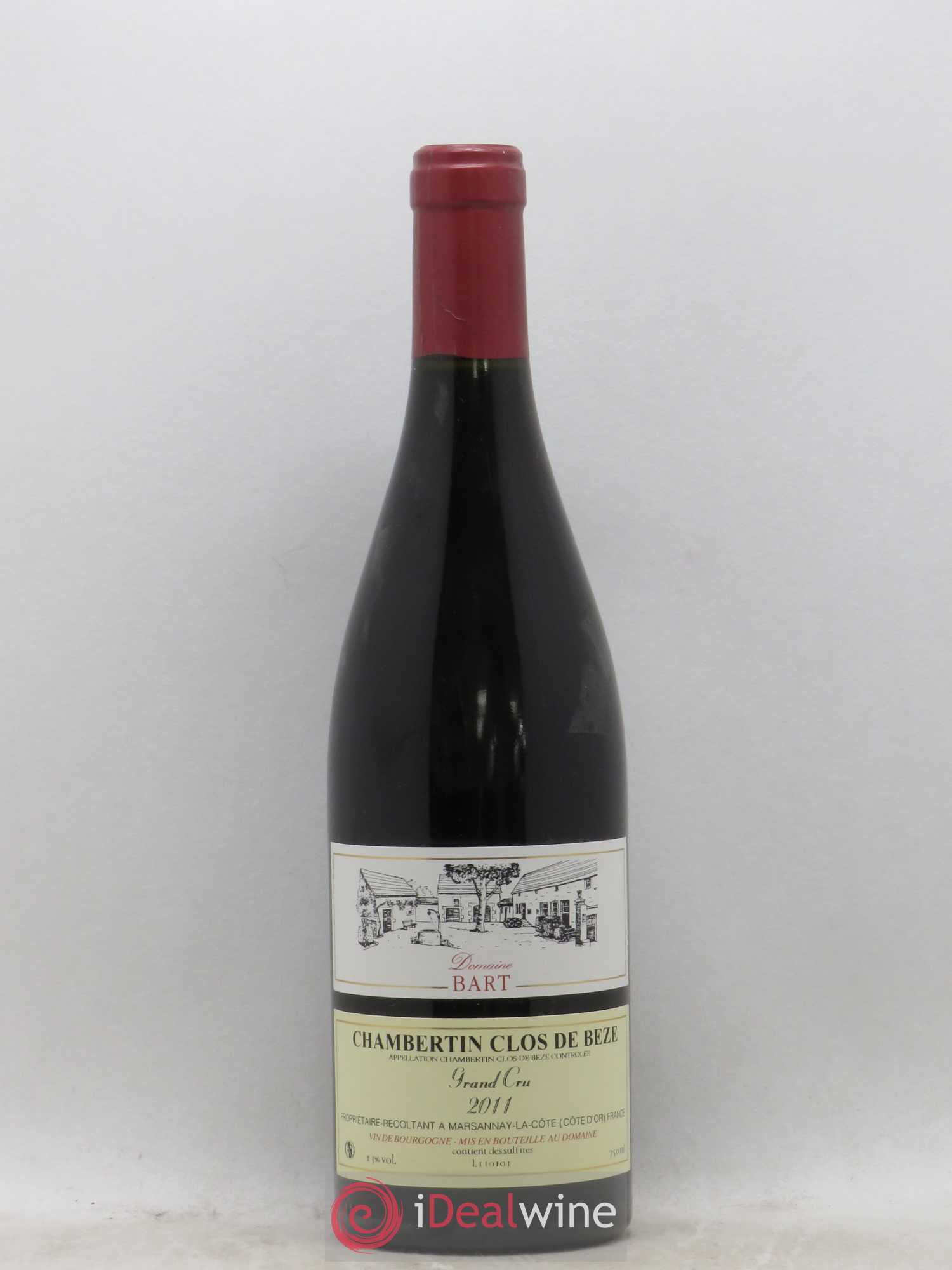 Chambertin Clos de Bèze Grand Cru Bart (Domaine) 2011 - Lot de 1 bouteille - 0