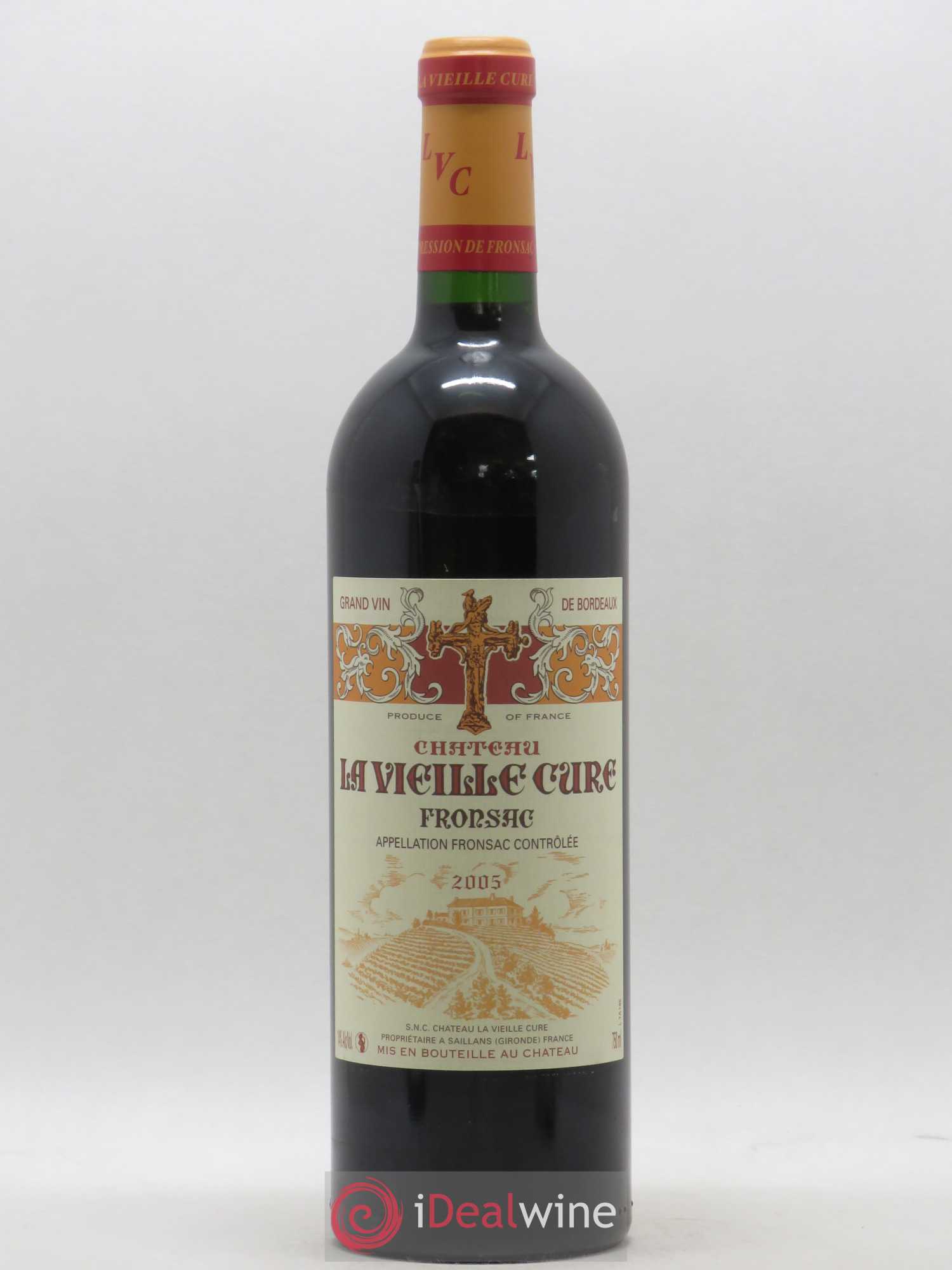 Château La Vieille Cure 2005 - Lot de 1 bouteille - 0