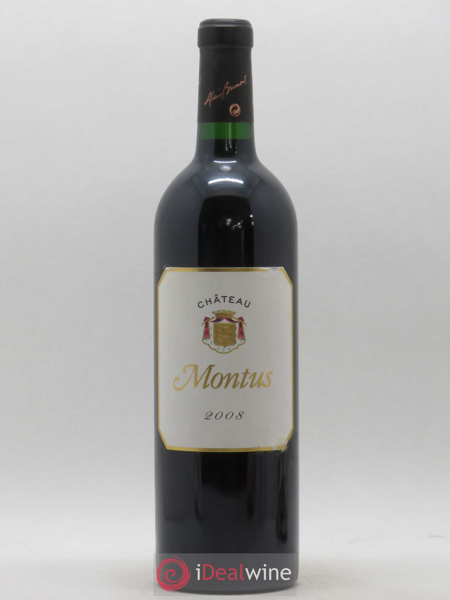 Madiran Château Montus Alain Brumont 2008 - Lot de 1 bouteille - 0