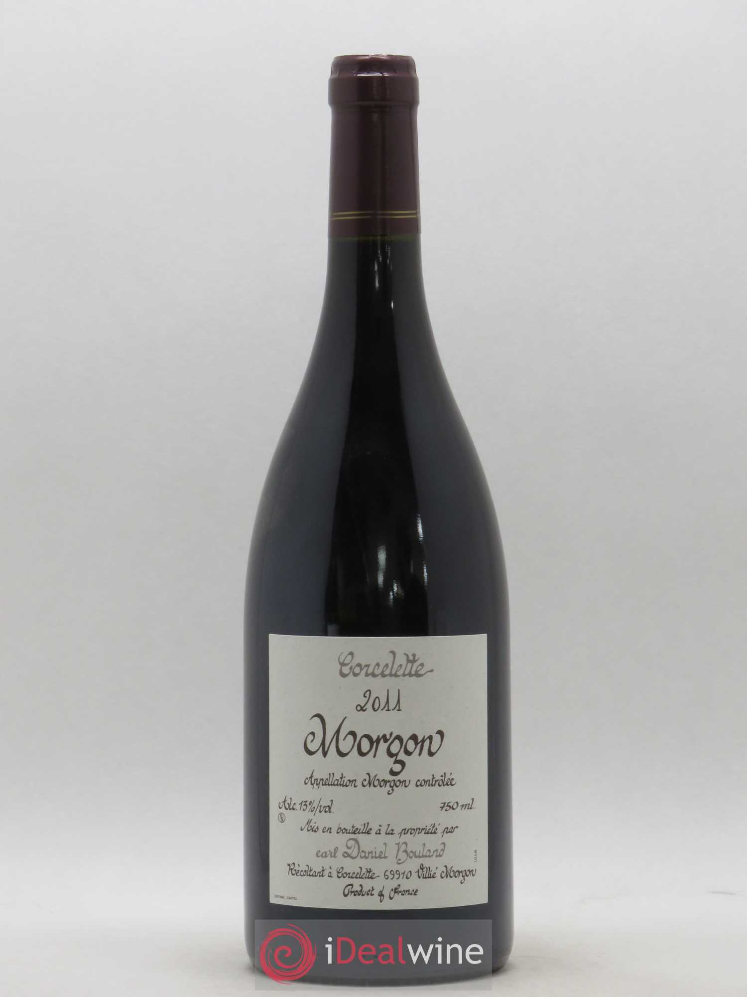 Morgon Corcelette Daniel Bouland (Domaine) 2011 - Lot de 1 bouteille - 0