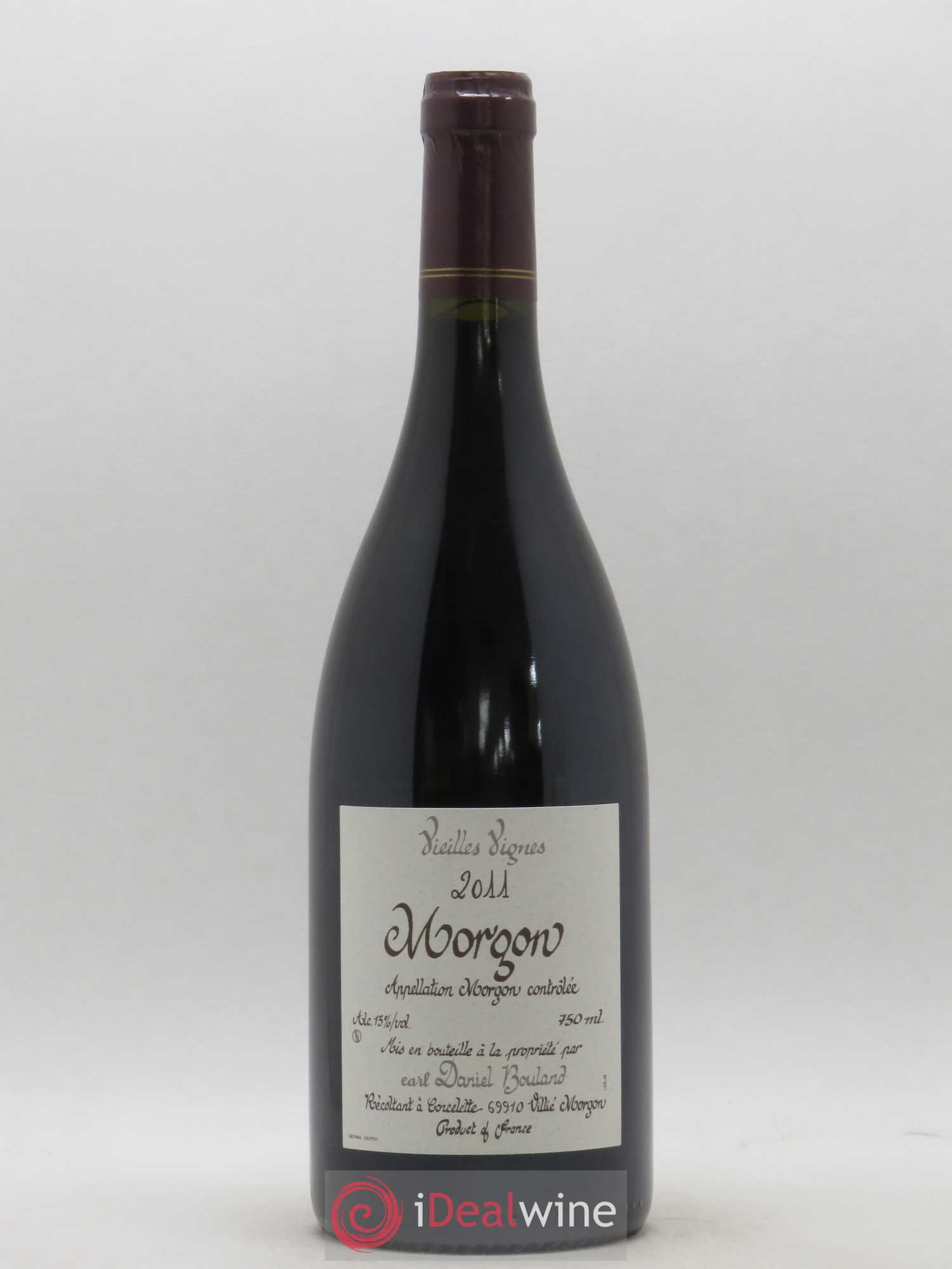 Morgon Vieilles Vignes Daniel Bouland (Domaine) 2011 - Lot de 1 bouteille - 0