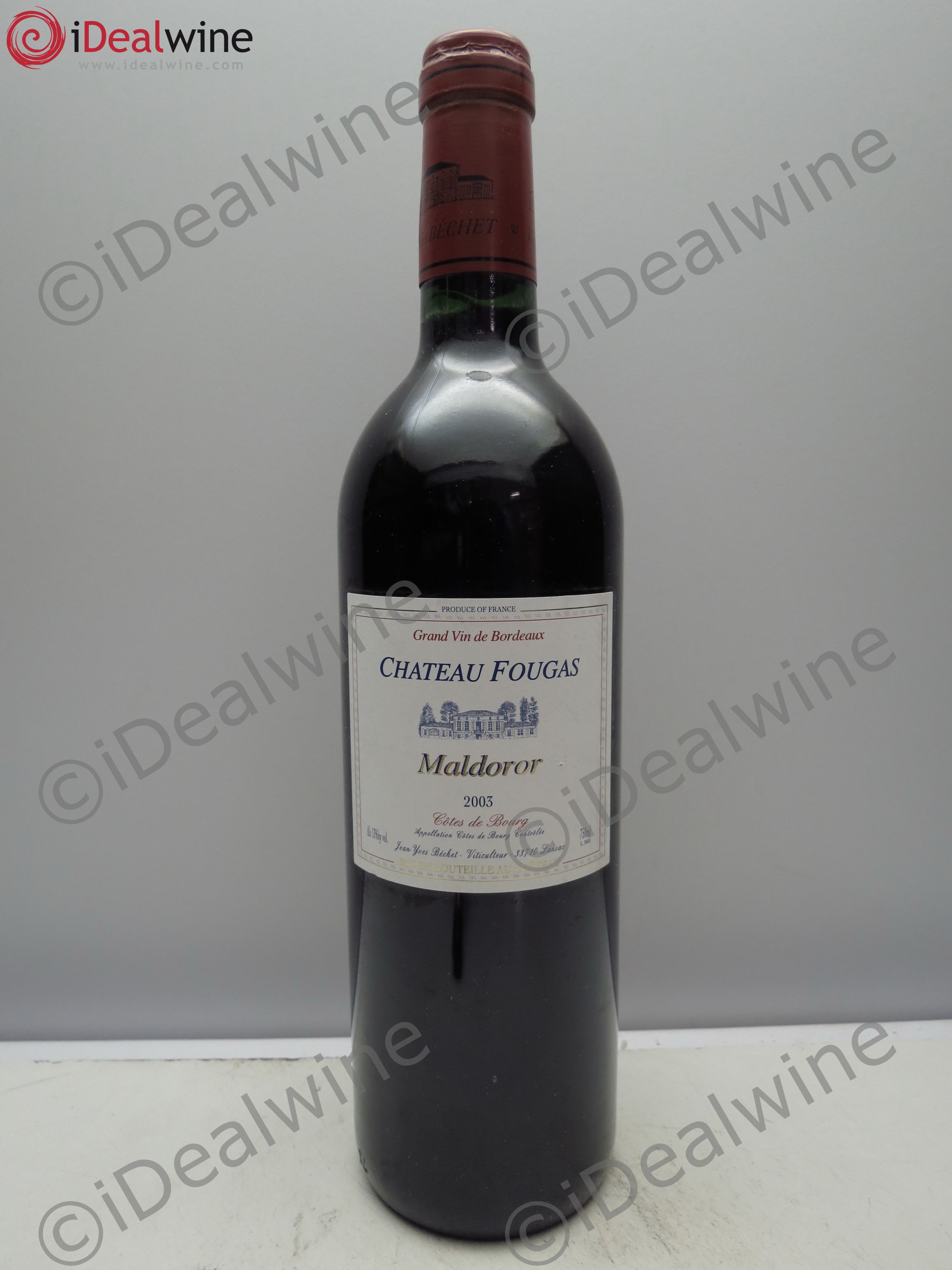 Château Fougas Maldoror (sans prix de réserve / no reserve) 2003 - Posten von 1 Flasche - 0