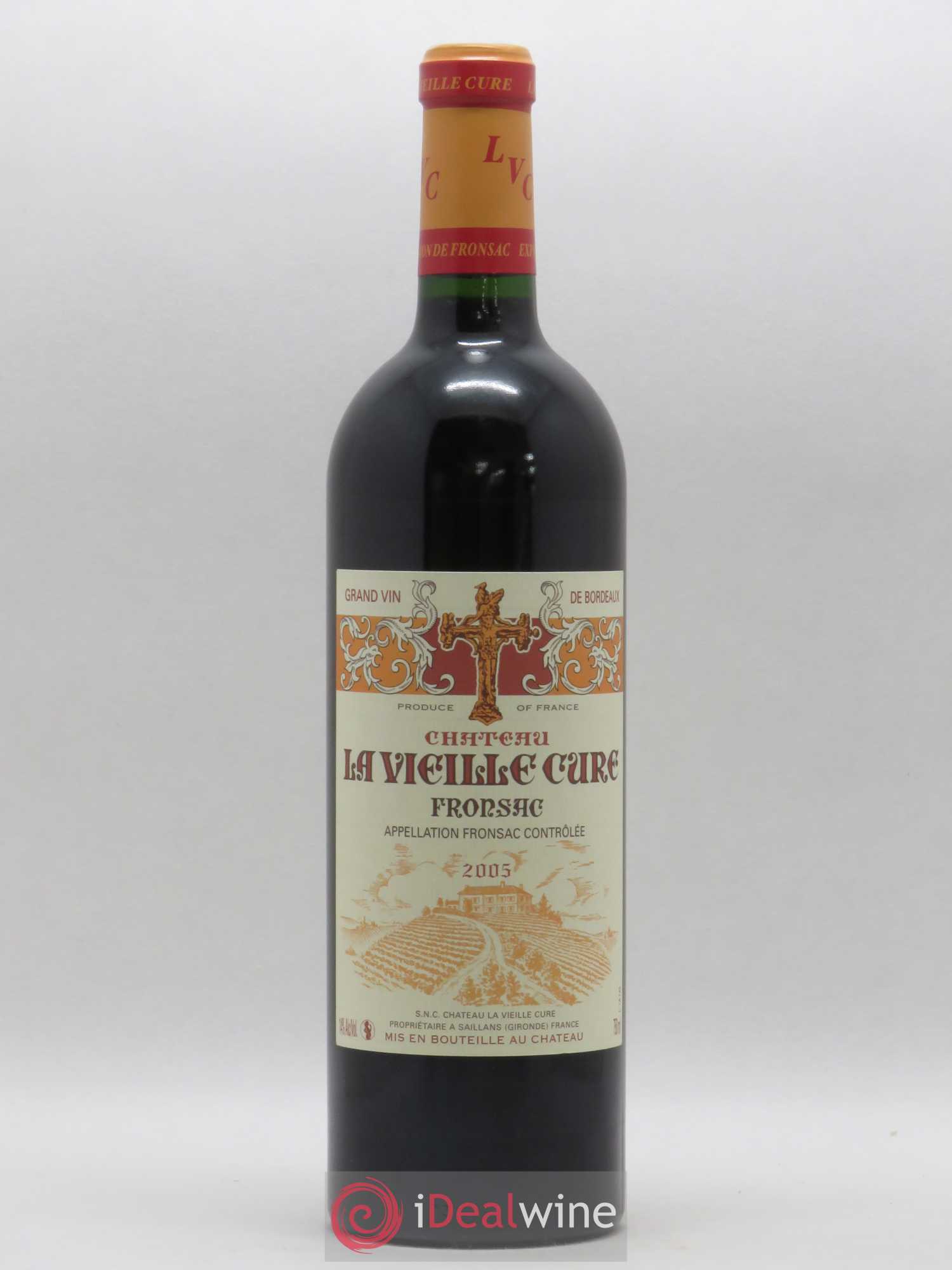 Château La Vieille Cure 2005 - Lot de 1 bouteille - 0
