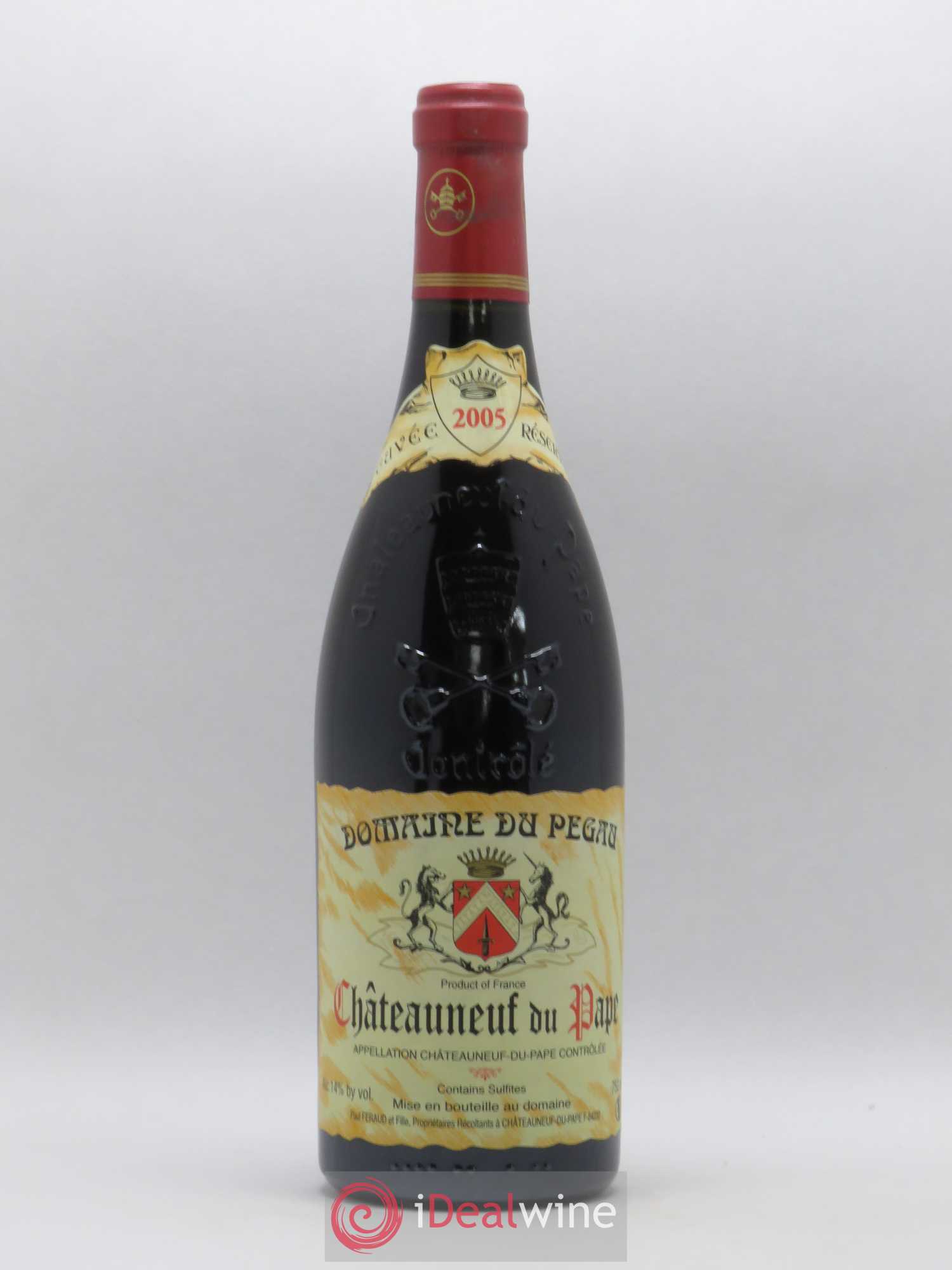 Châteauneuf-du-Pape Domaine du Pégau Cuvée Réservée Paul et Laurence Féraud 2005 - Lot de 1 bouteille - 0