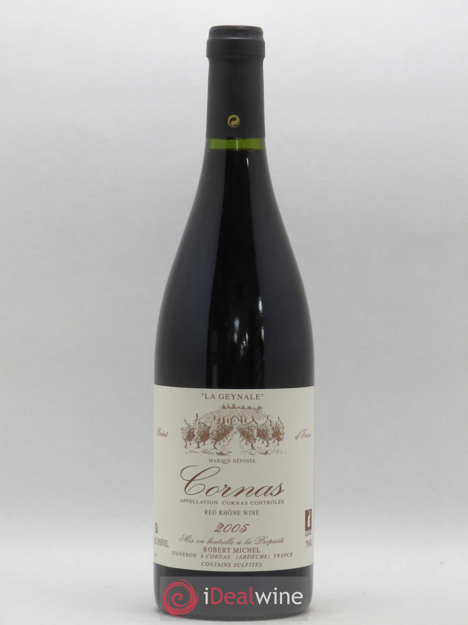 Cornas La Geynale Robert Michel 2005 - Lot de 1 bouteille - 0