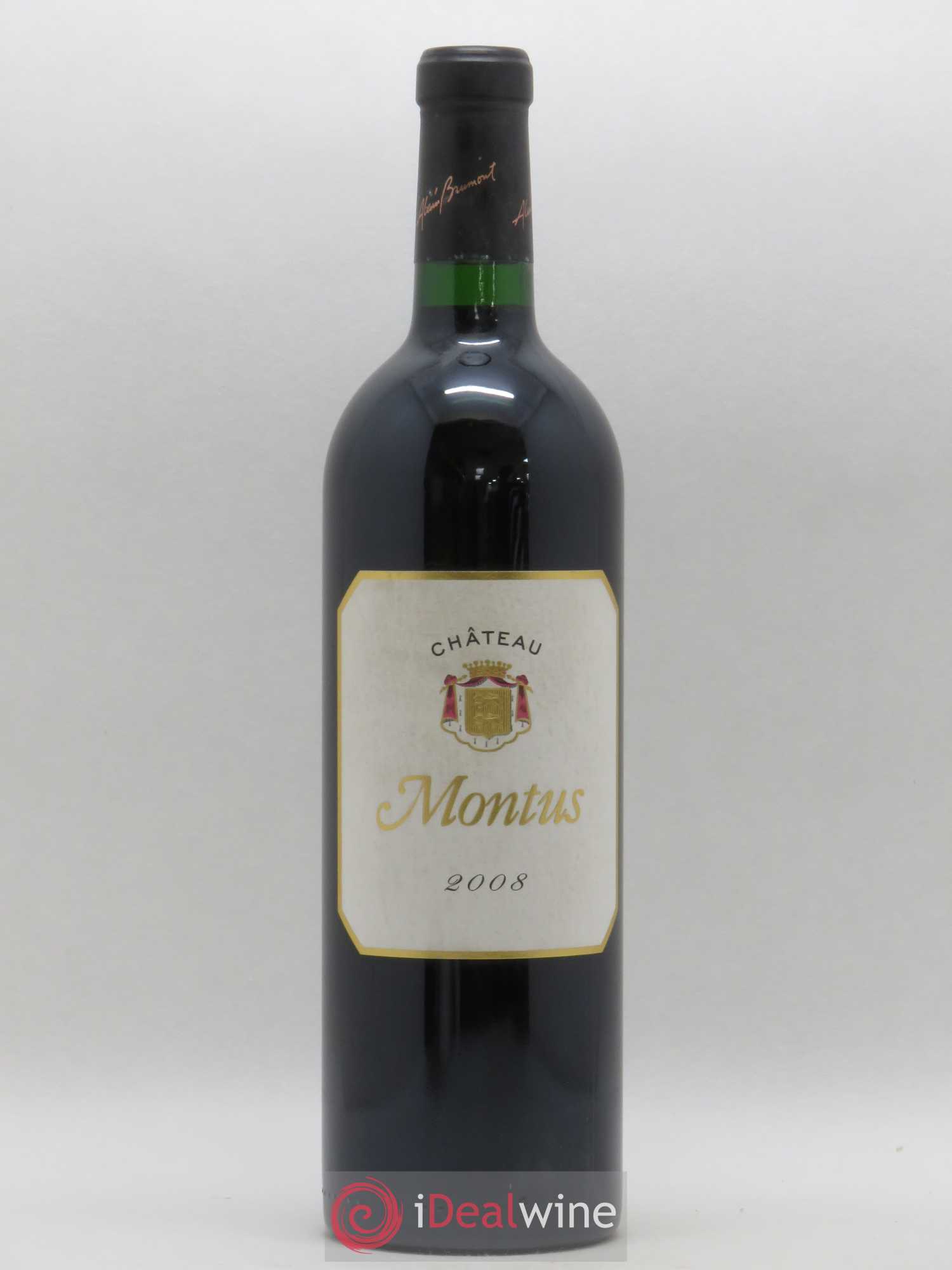 Madiran Château Montus Alain Brumont 2008 - Lot de 1 bouteille - 0