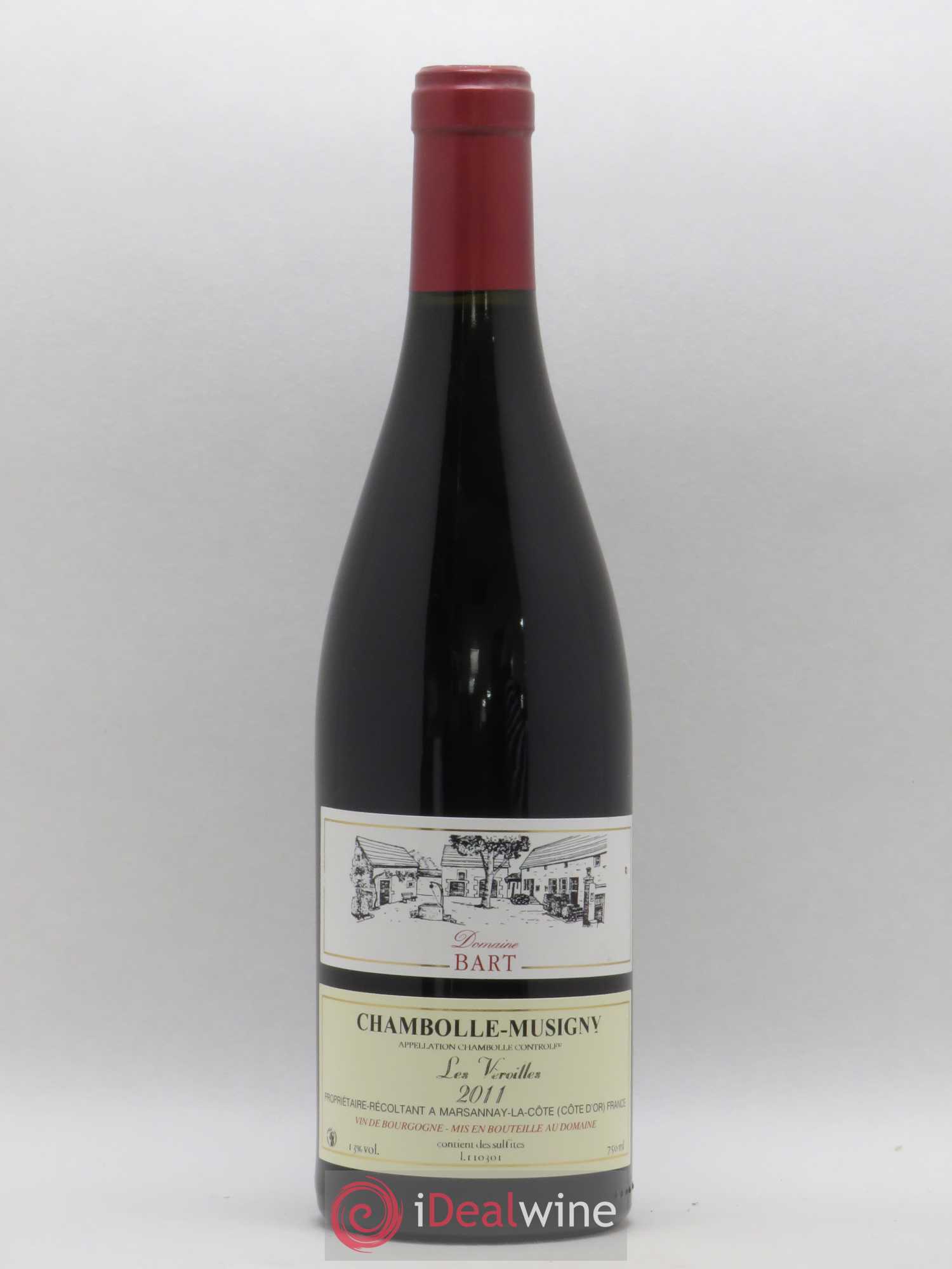 Chambolle-Musigny Les Véroilles Bart (Domaine) 2011 - Lot de 1 bouteille - 0