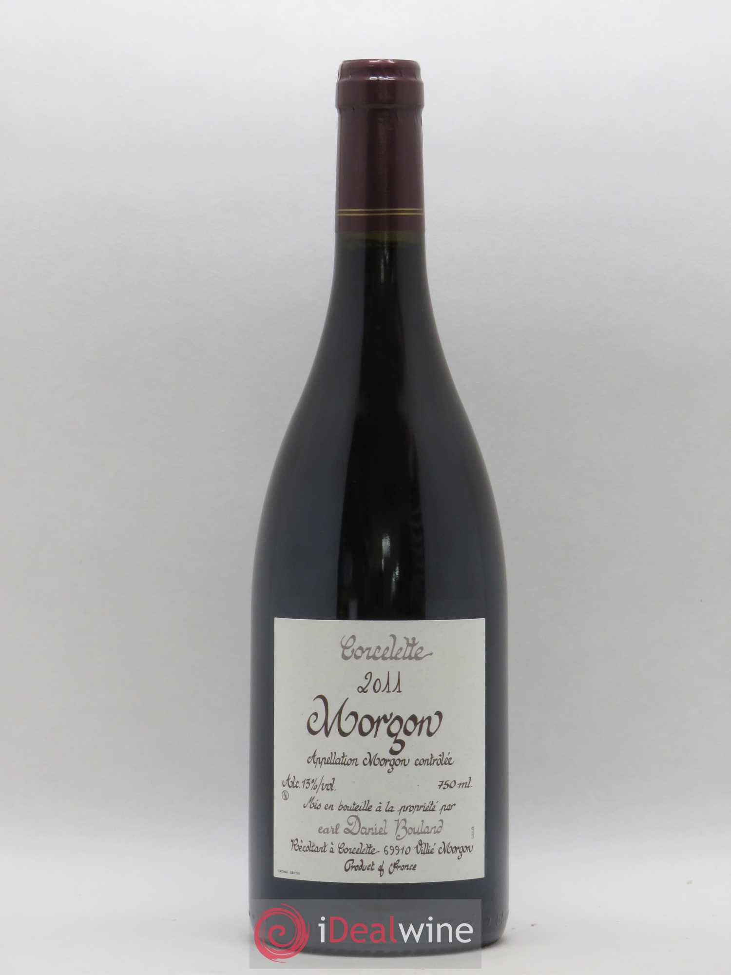 Morgon Corcelette Daniel Bouland (Domaine) 2011 - Lot de 1 bouteille - 0