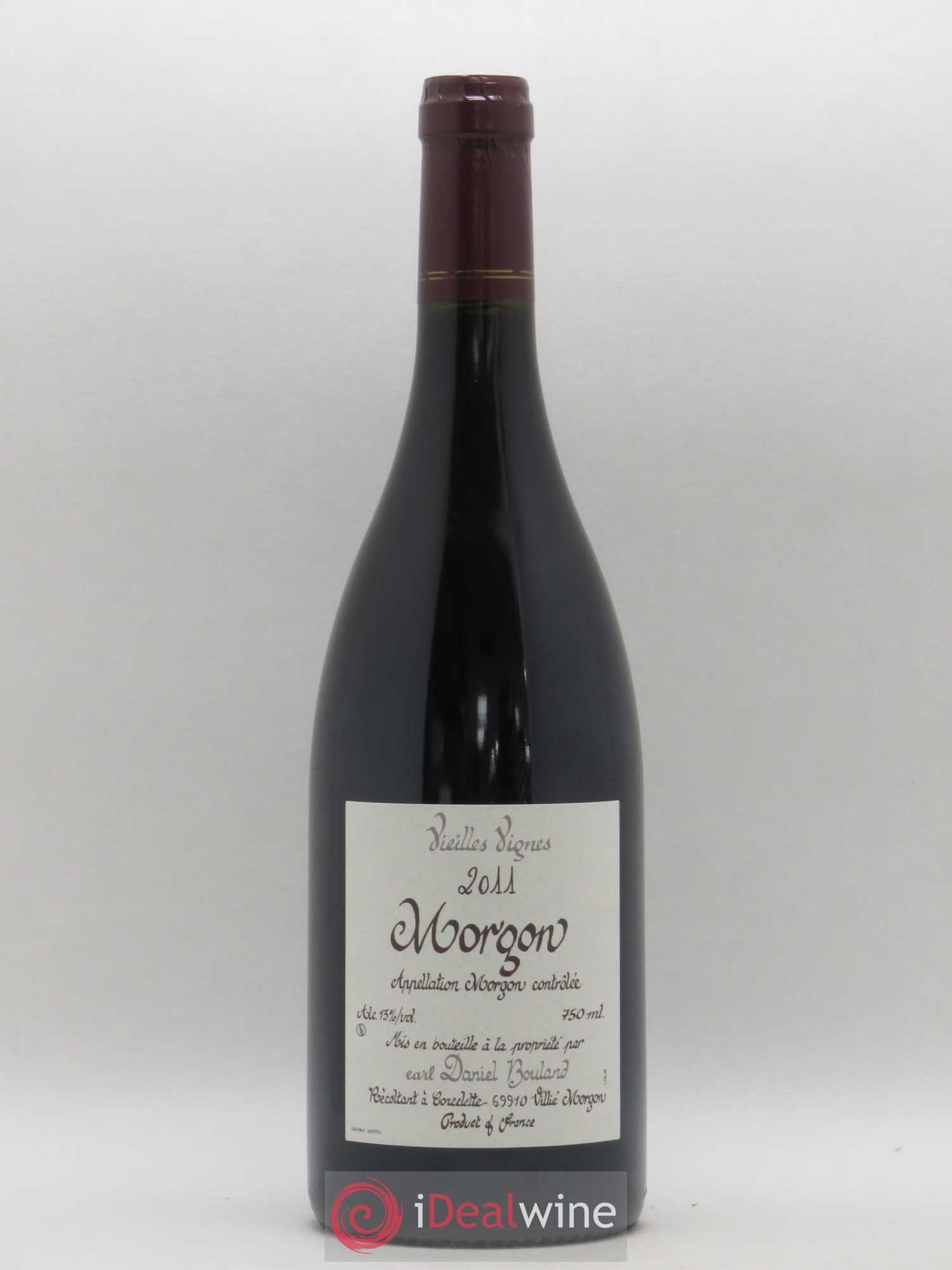 Morgon Vieilles Vignes Daniel Bouland (Domaine) 2011 - Lot de 1 bouteille - 0