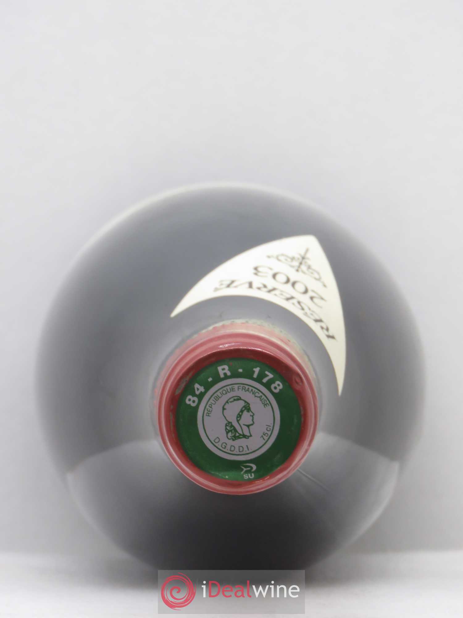 Châteauneuf-du-Pape Pignan Emmanuel Reynaud 2003 - Lot de 1 bouteille - 1
