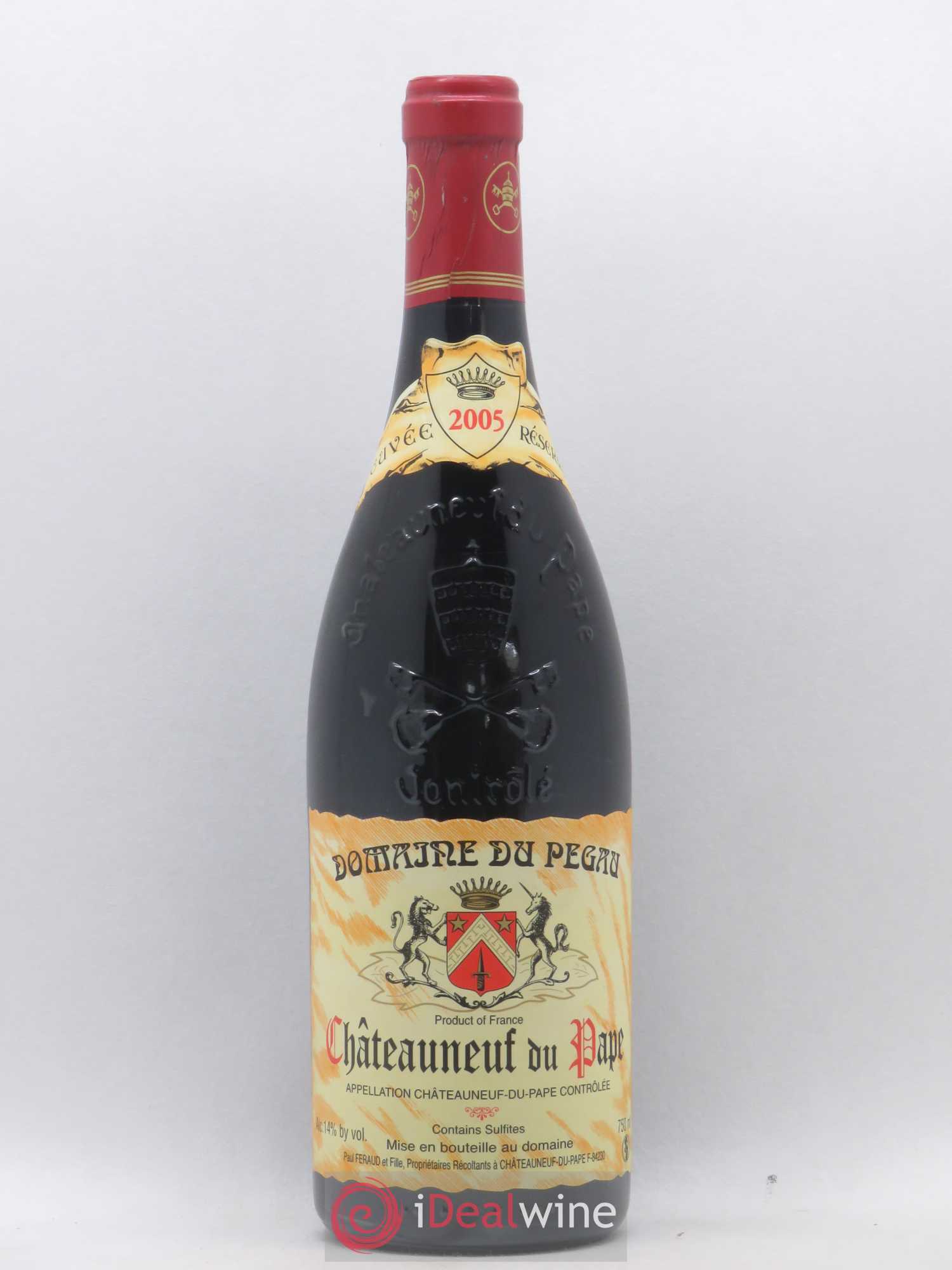 Châteauneuf-du-Pape Domaine du Pégau Cuvée Réservée Paul et Laurence Féraud 2005 - Lot de 1 bouteille - 0