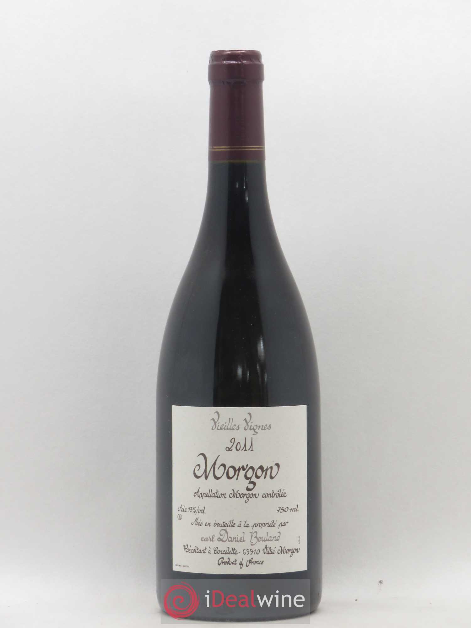 Morgon Vieilles Vignes Daniel Bouland (Domaine) 2011 - Lot de 1 bouteille - 0