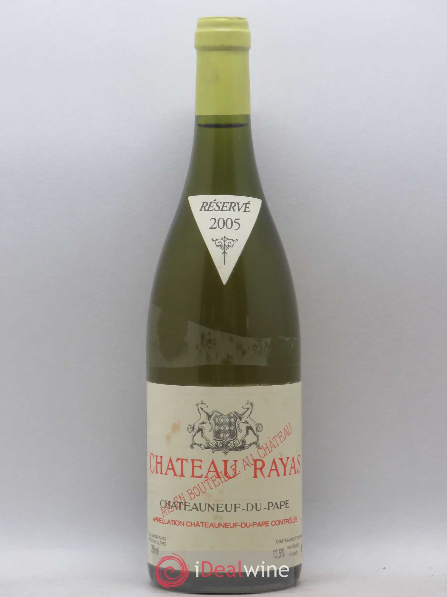 Châteauneuf-du-Pape Château Rayas Emmanuel Reynaud 2005 - Lot de 1 bouteille - 0