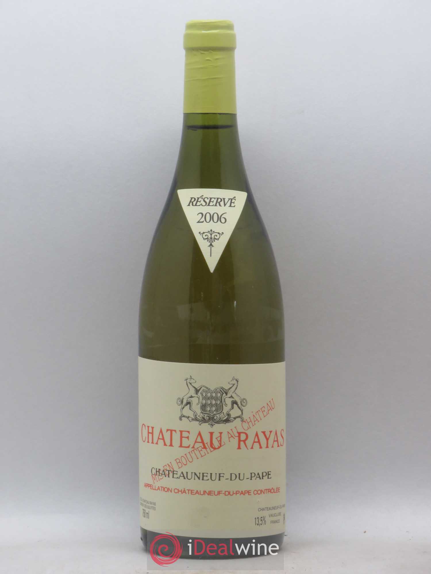 Châteauneuf-du-Pape Château Rayas Emmanuel Reynaud 2006 - Lot de 1 bouteille - 0