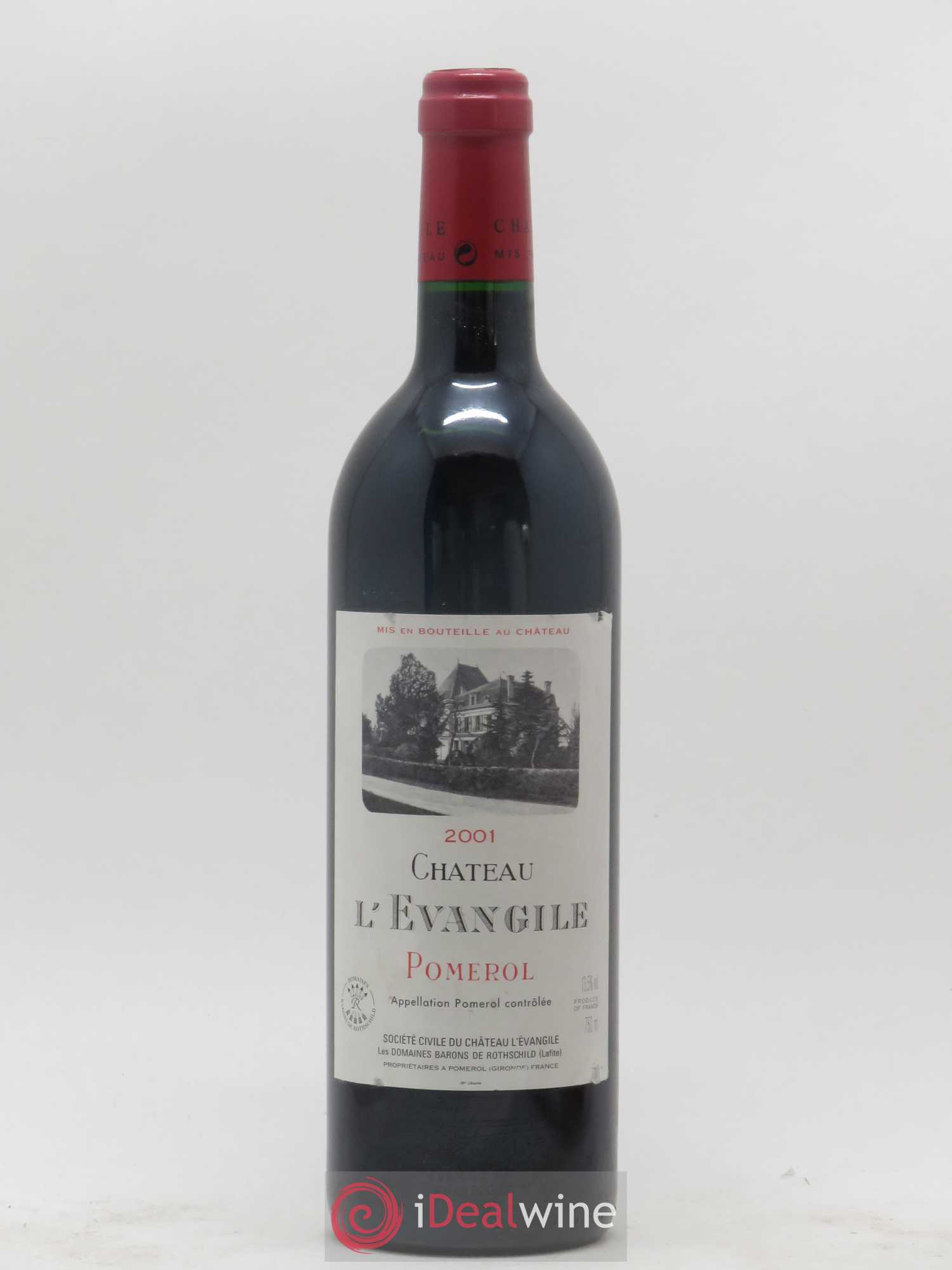 Château l' Évangile 2001 - Lot de 1 bouteille - 0