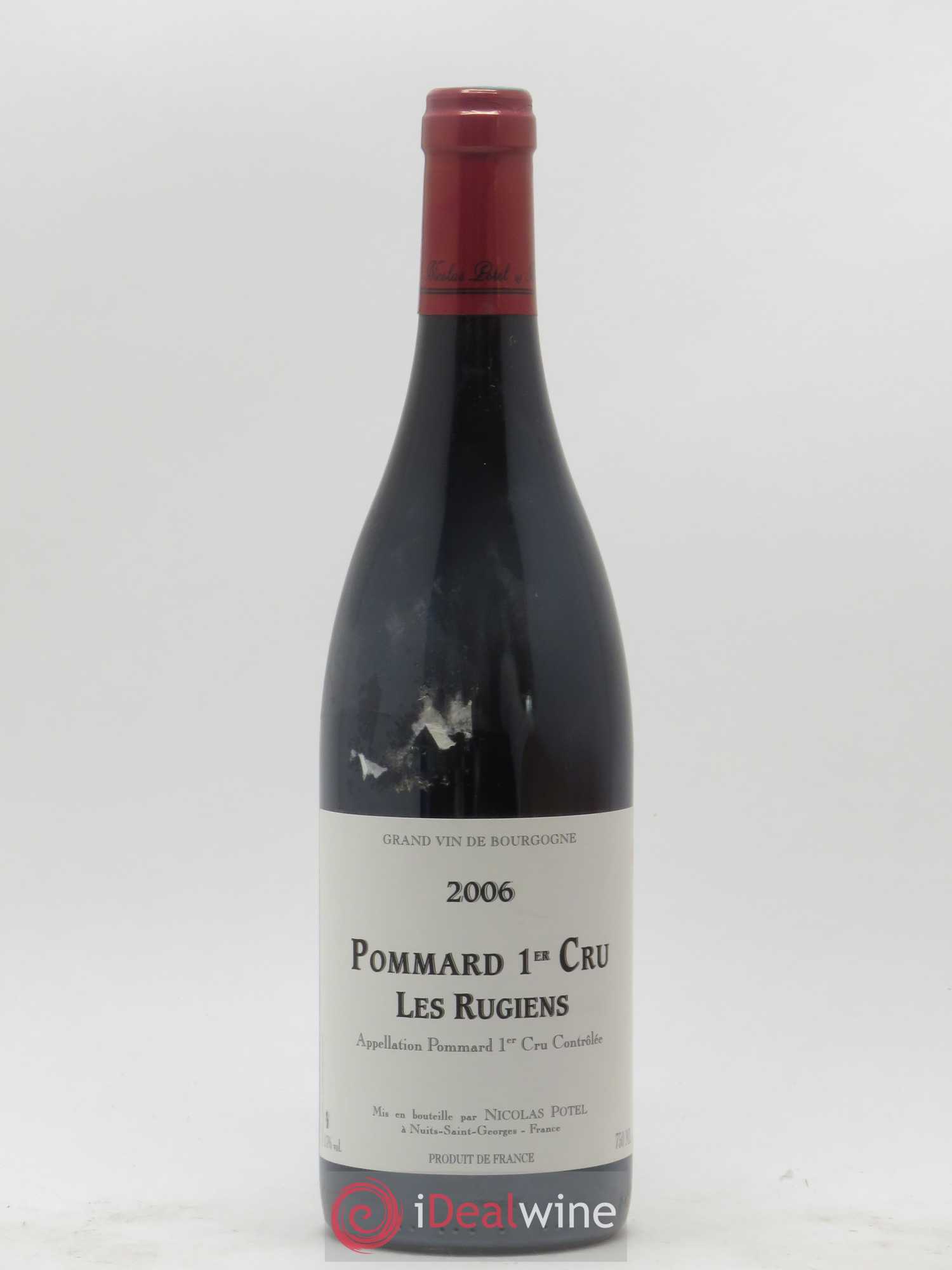 Pommard 1er Cru Les Rugiens Nicolas Potel 2006 - Posten von 1 Flasche - 0