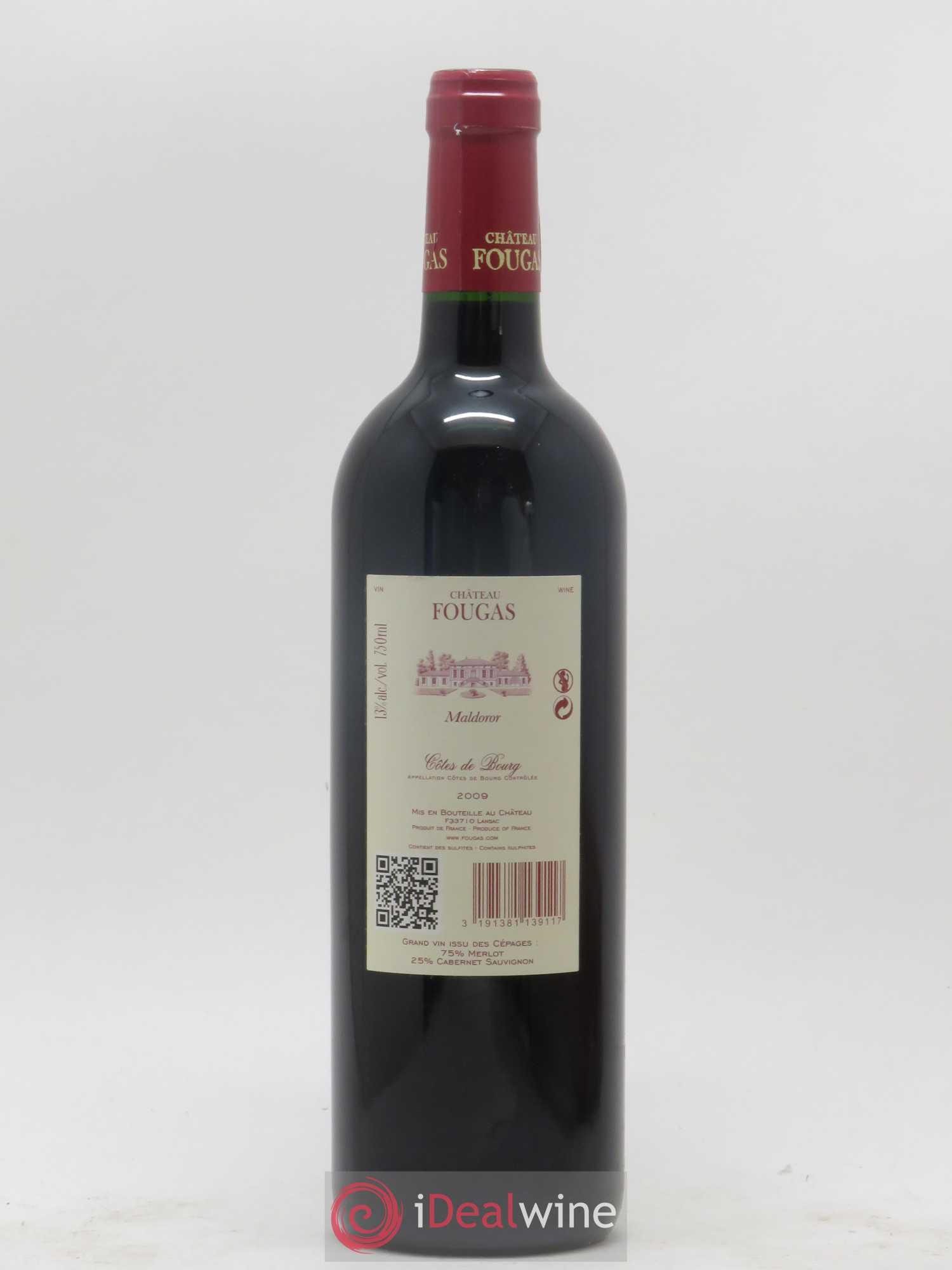 Château Fougas Maldoror 2009 - Lot de 1 bouteille - 1