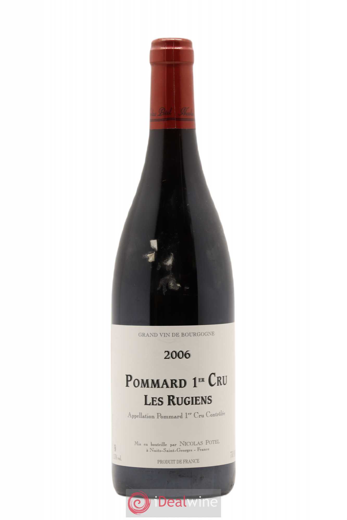 Pommard 1er Cru Nicolas Potel Les Rugiens 2006 - Lot de 1 bouteille - 0