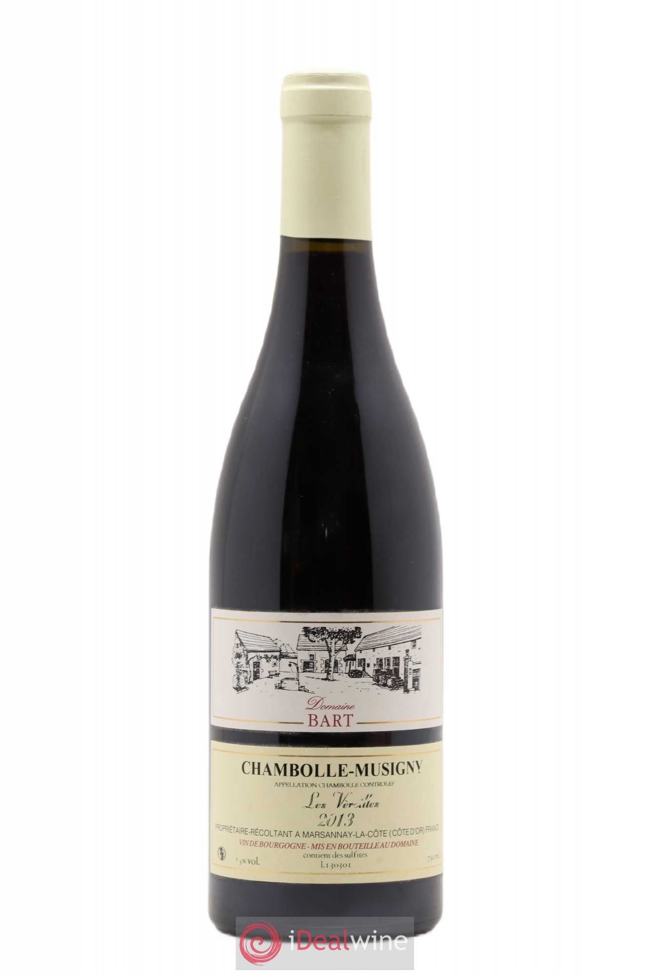 Chambolle-Musigny Les Véroilles Bart (Domaine) 2013 - Lot de 1 bouteille - 0