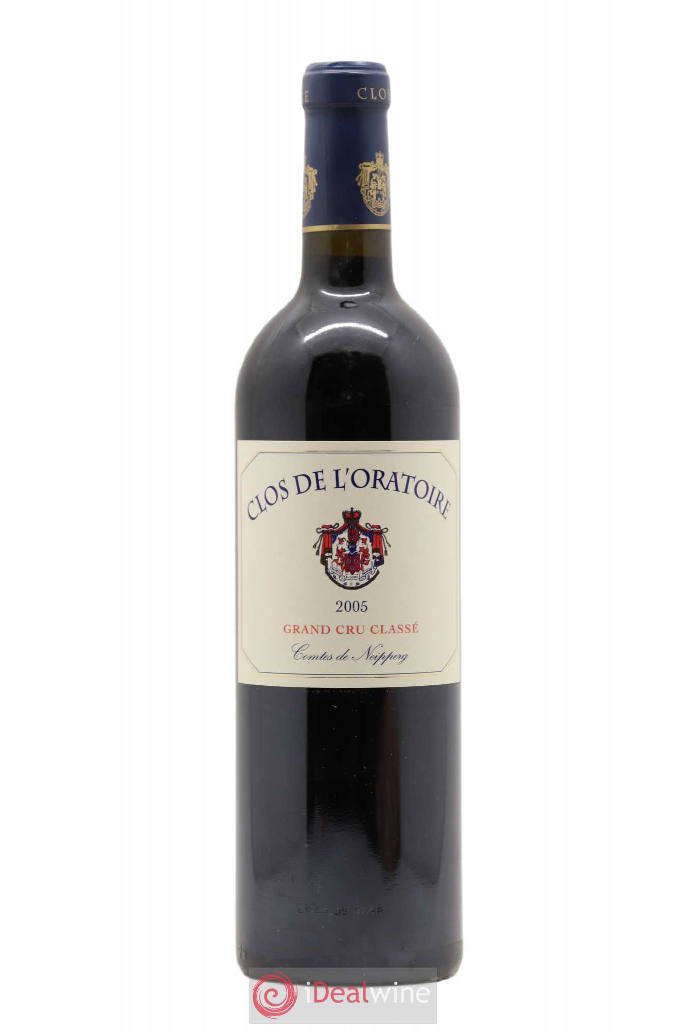 Clos de l'Oratoire Grand Cru Classé 2005 - Lot de 1 bouteille - 0