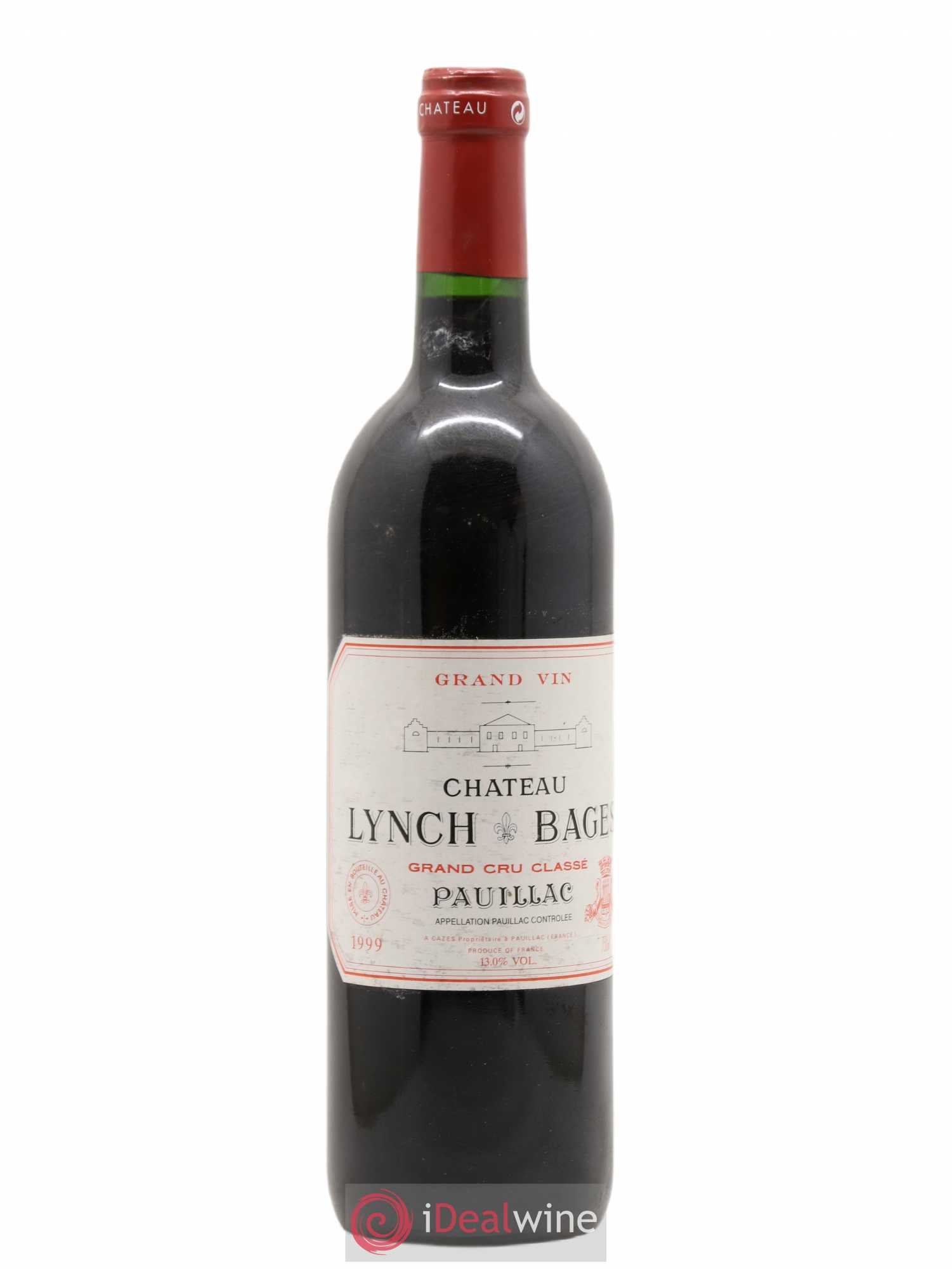 Château Lynch Bages 5ème Grand Cru Classé 1999 - Lot de 1 bouteille - 0