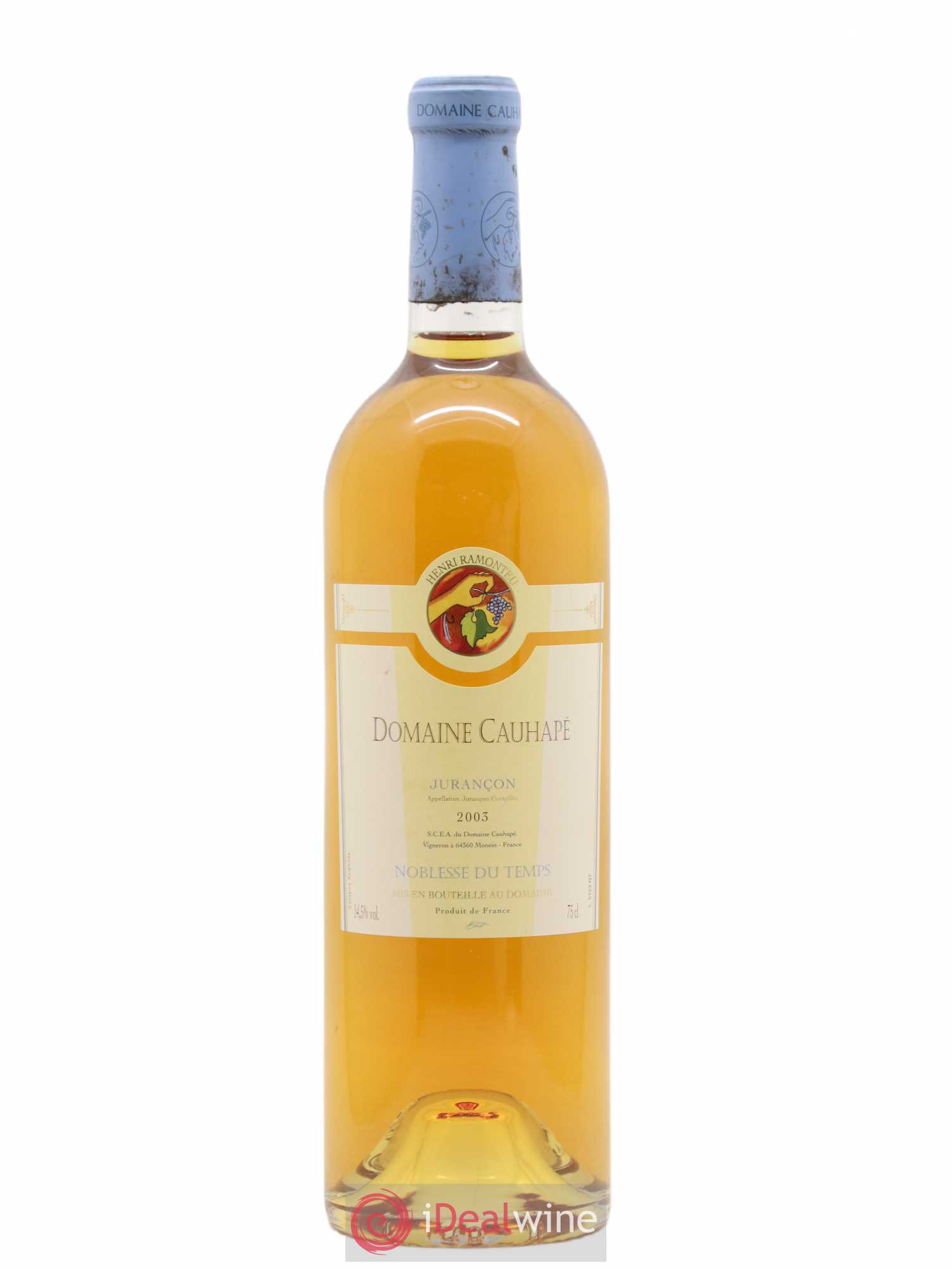 Jurançon Noblesse du temps Cauhapé (Domaine) 2003 - Posten von 1 Flasche - 0