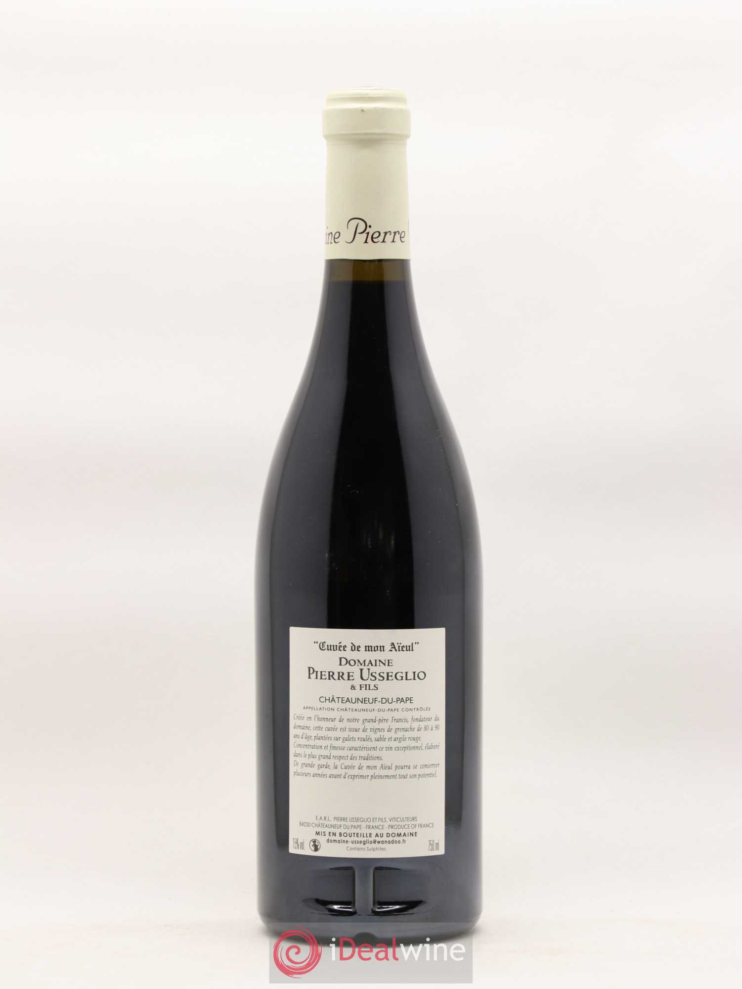 Châteauneuf-du-Pape Cuvée de mon Aïeul Pierre Usseglio & Fils 2005 - Lot de 1 bouteille - 1