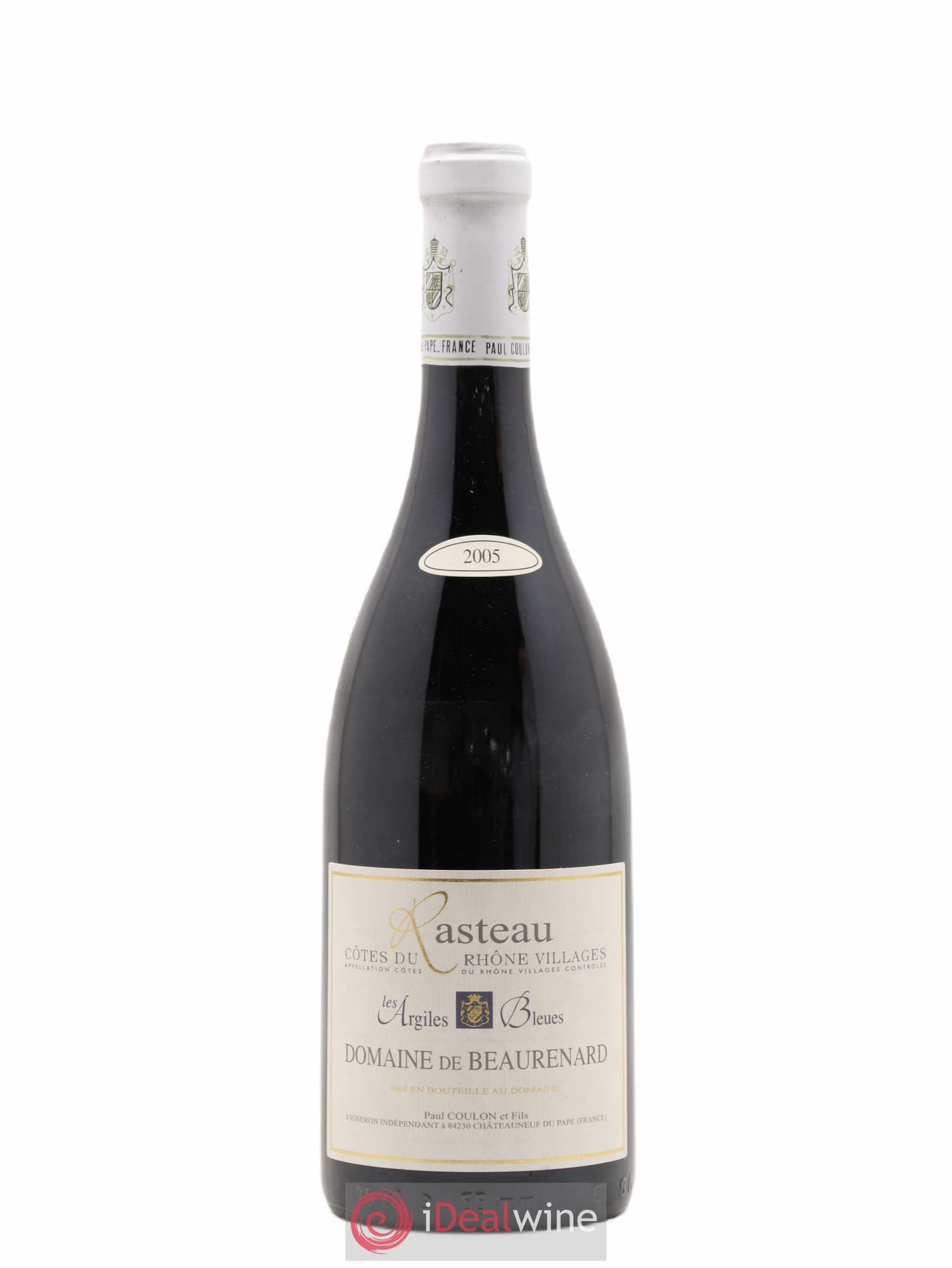 Rasteau Argiles Bleues Beaurenard (Domaine de) 2005 - Lot de 1 bouteille - 0