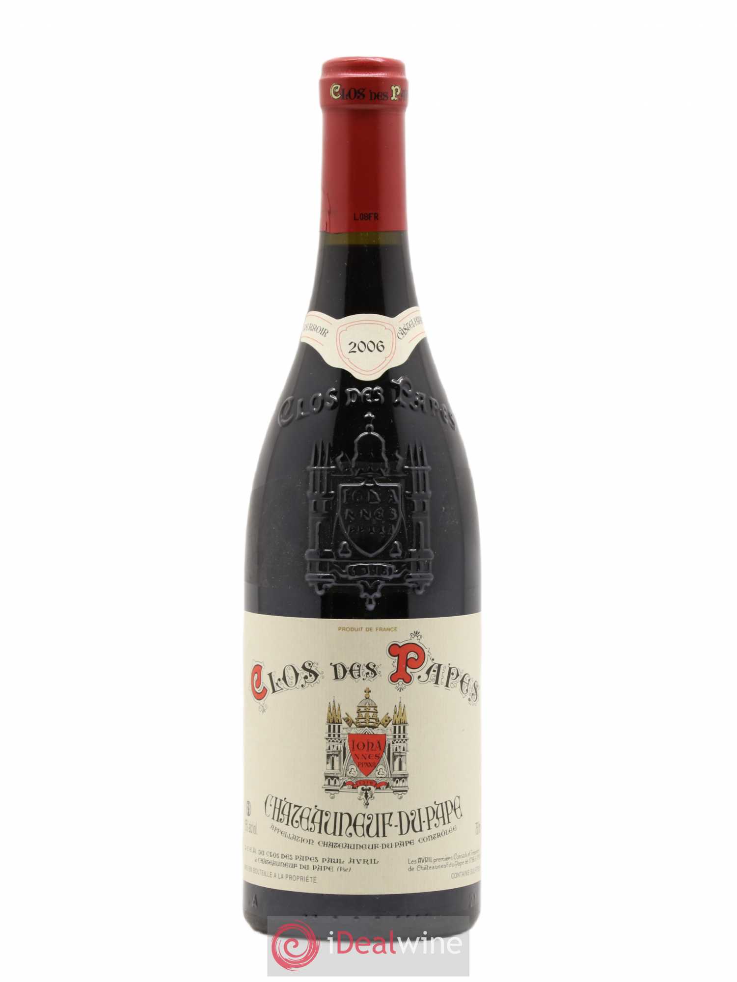 Châteauneuf-du-Pape Clos des Papes - Paul Avril 2006 - Lot de 1 bouteille - 0