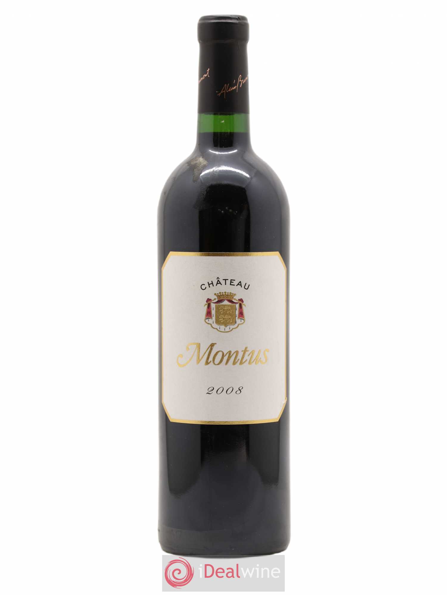 Madiran Château Montus Alain Brumont 2008 - Lot de 1 bouteille - 0