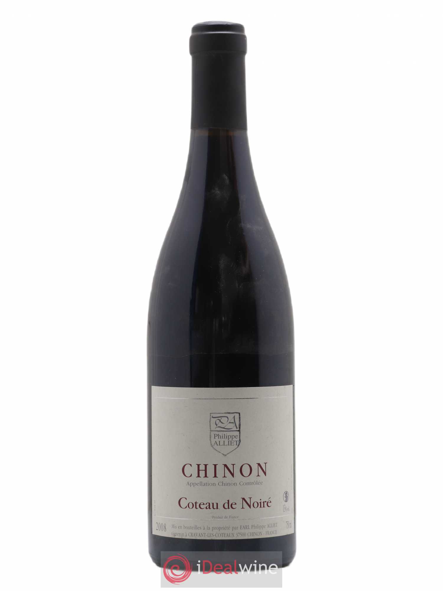 Chinon Coteau de Noiré Philippe Alliet 2008 - Lot de 1 bouteille - 0