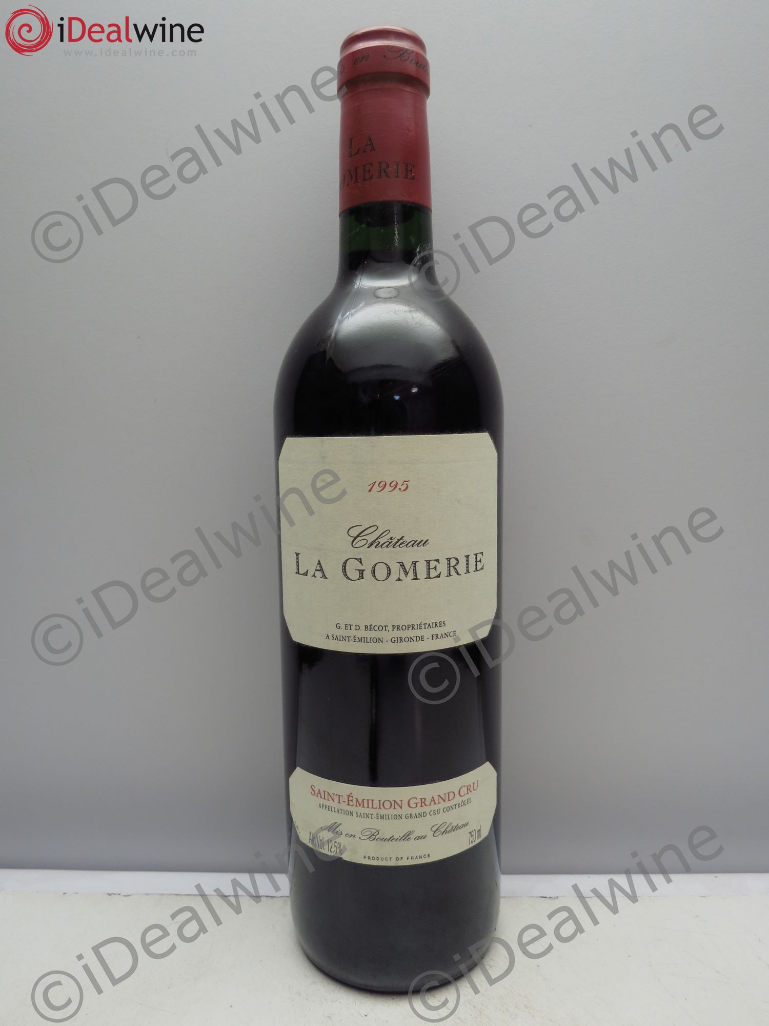 Château La Gomerie 1995 - Lot de 1 bouteille - 0