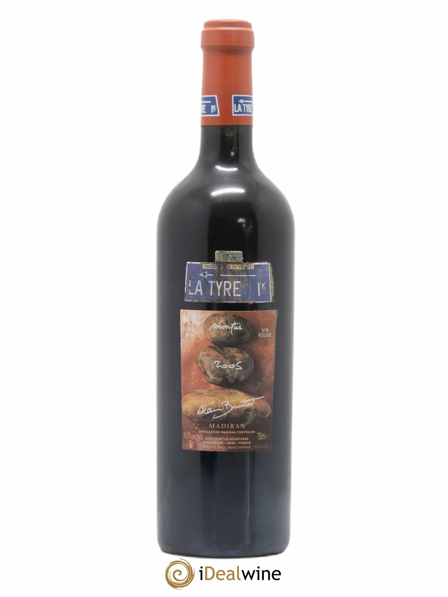 Madiran Château Montus-La Tyre Alain Brumont 2005 - Lot de 1 bouteille - 0