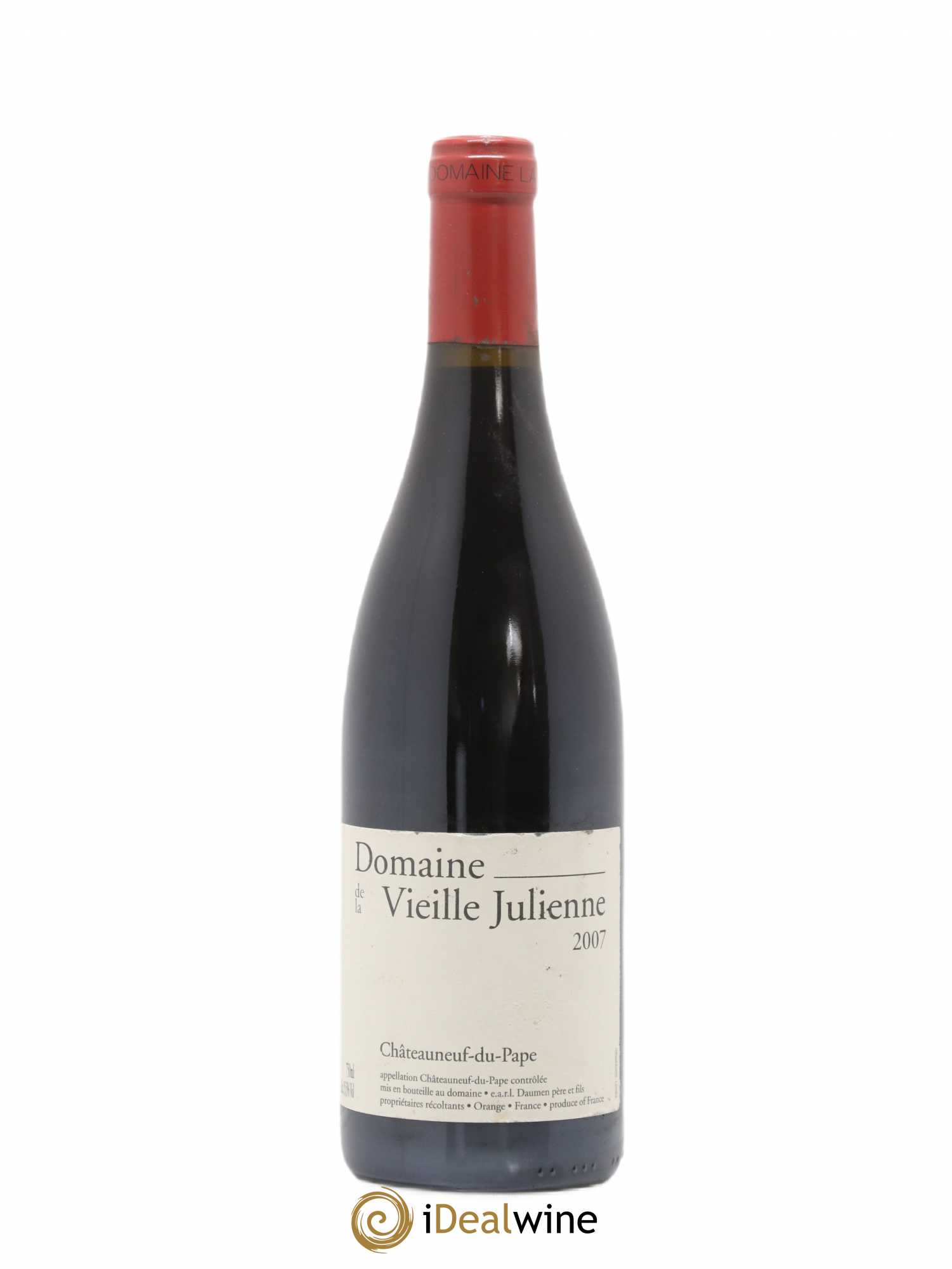 Châteauneuf-du-Pape Vieille Julienne (Domaine de la) Jean-Paul Daumen 2007 - Lot de 1 bouteille - 0