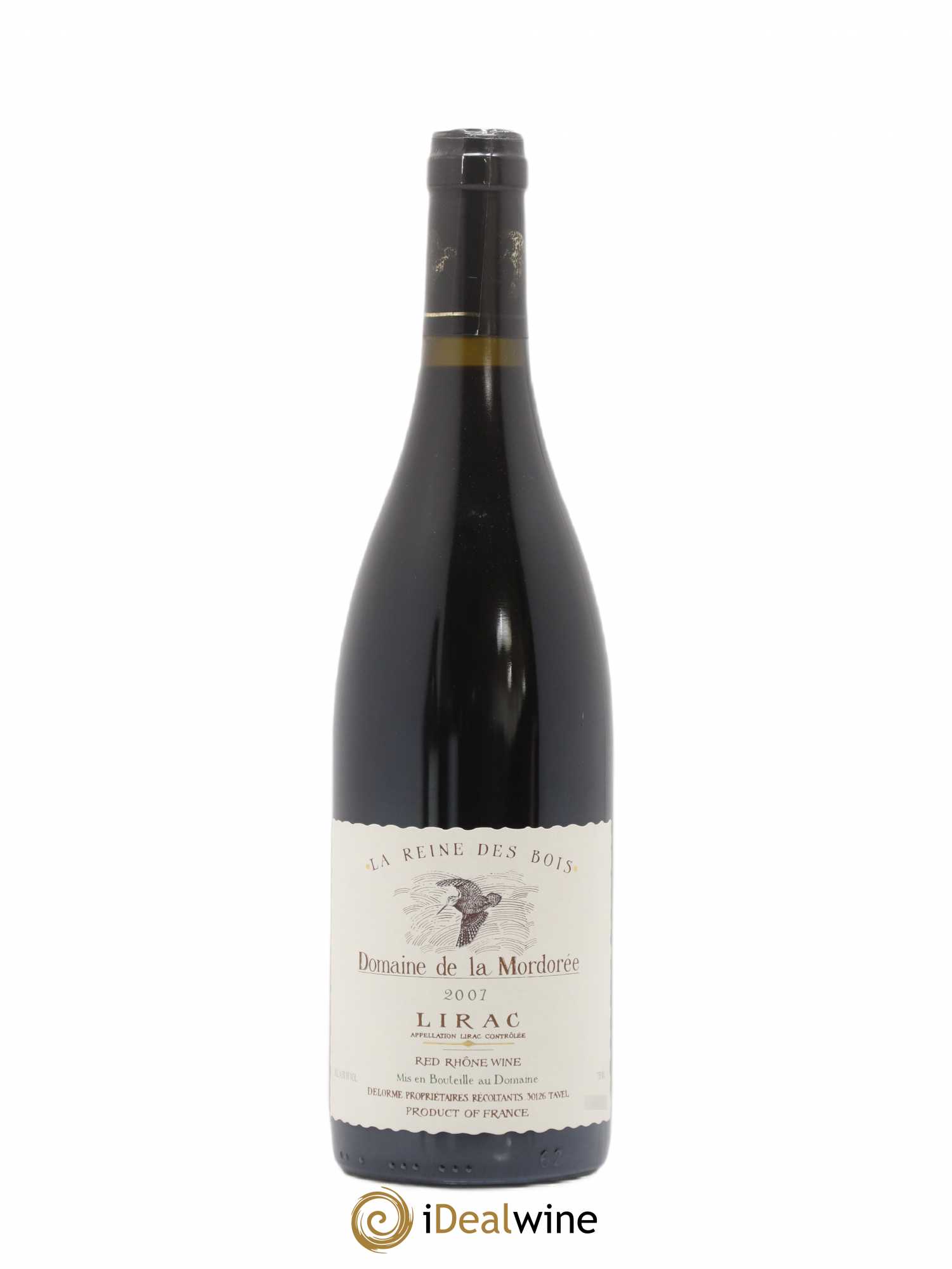 Lirac Cuvée Reine des Bois La Mordorée (Domaine de) 2007 - Lot de 1 bouteille - 0