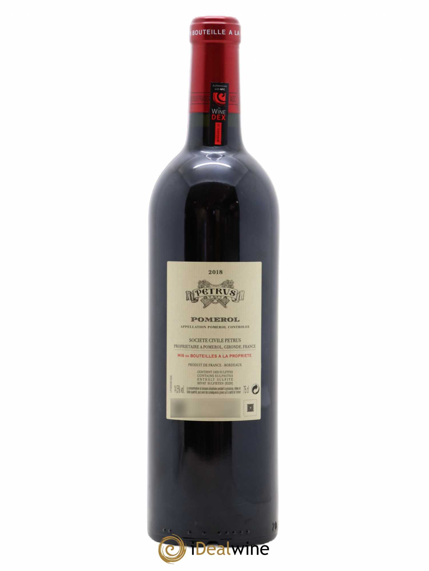 Petrus 2018 - Posten von 1 Flasche - 2