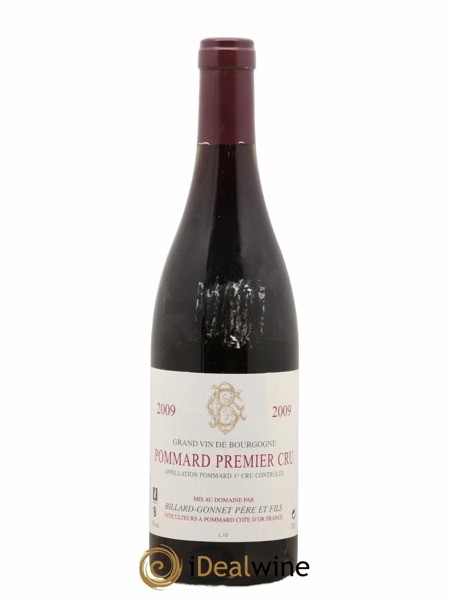 Pommard 1er Cru Billard-Gonnet Père et Fils 2009 - Posten von 1 Flasche - 0