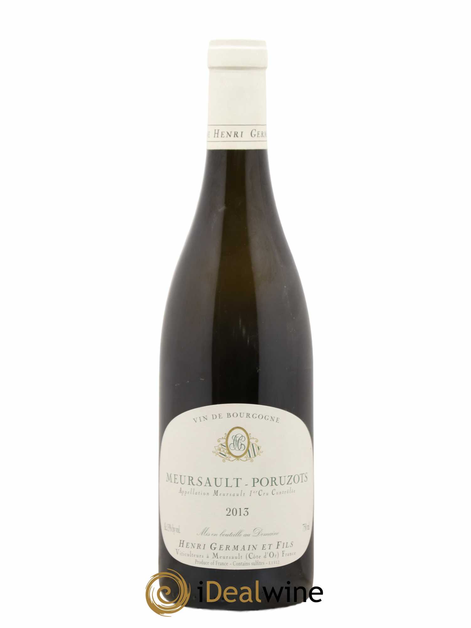 Meursault 1er Cru Poruzots Henri Germain 2013 - Lot de 1 bouteille - 0